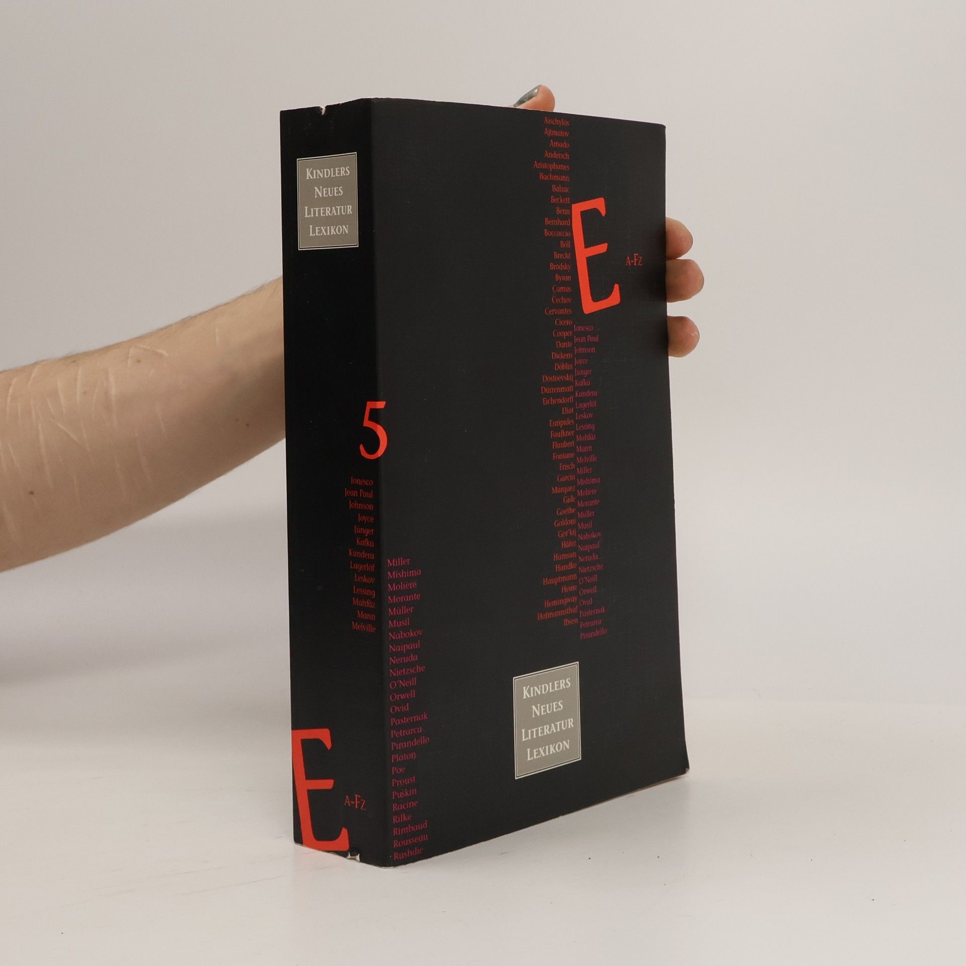 Rudolf Radler Kindlers neues Literatur Lexikon. Studienausgabe A-FZ Band 5