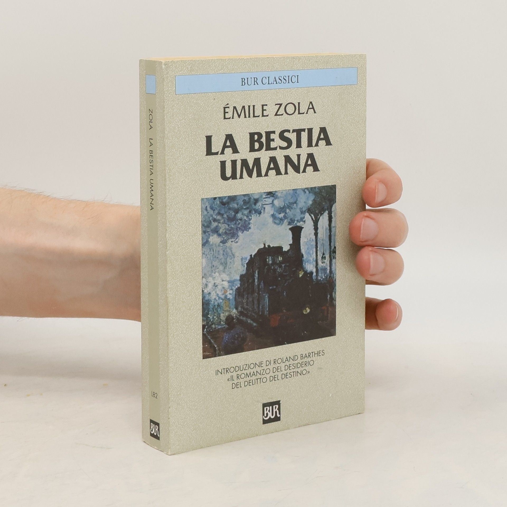 Émile Zola La bestia umana