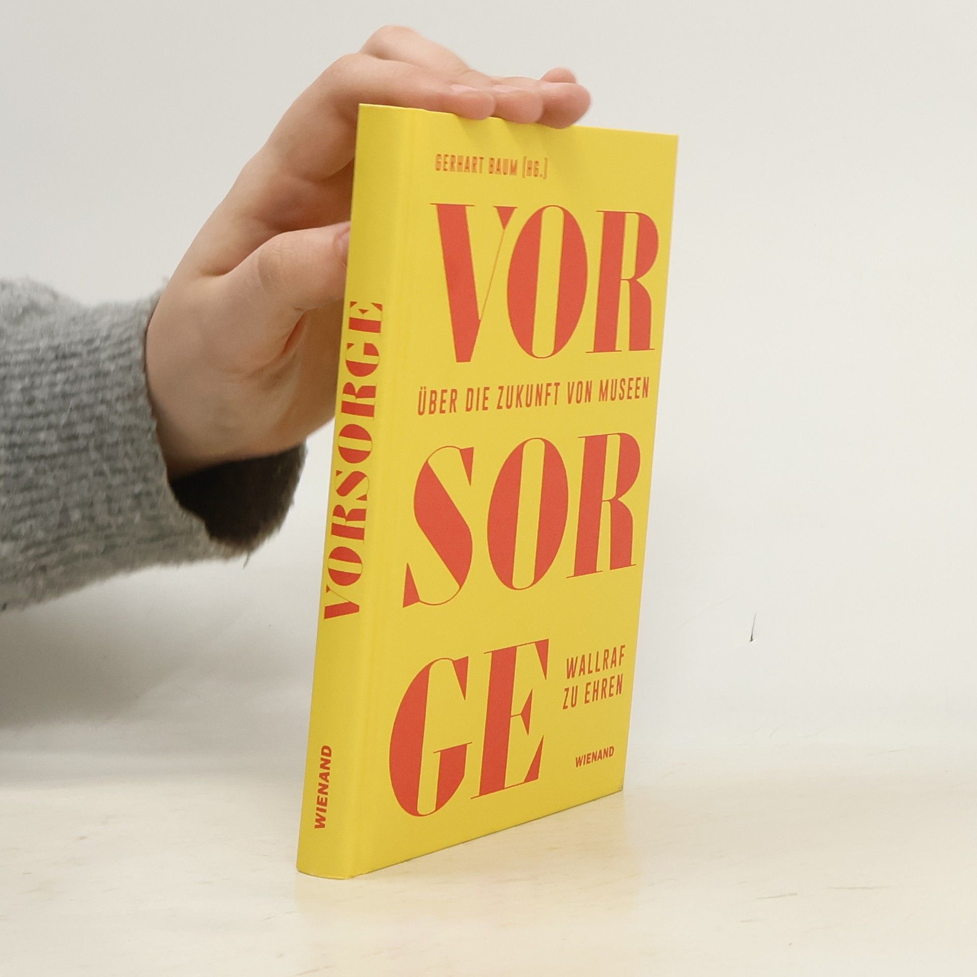 Gerhard Baum Vor Sorge. Über die Zukunft von Museen. Wallraf zu Ehren