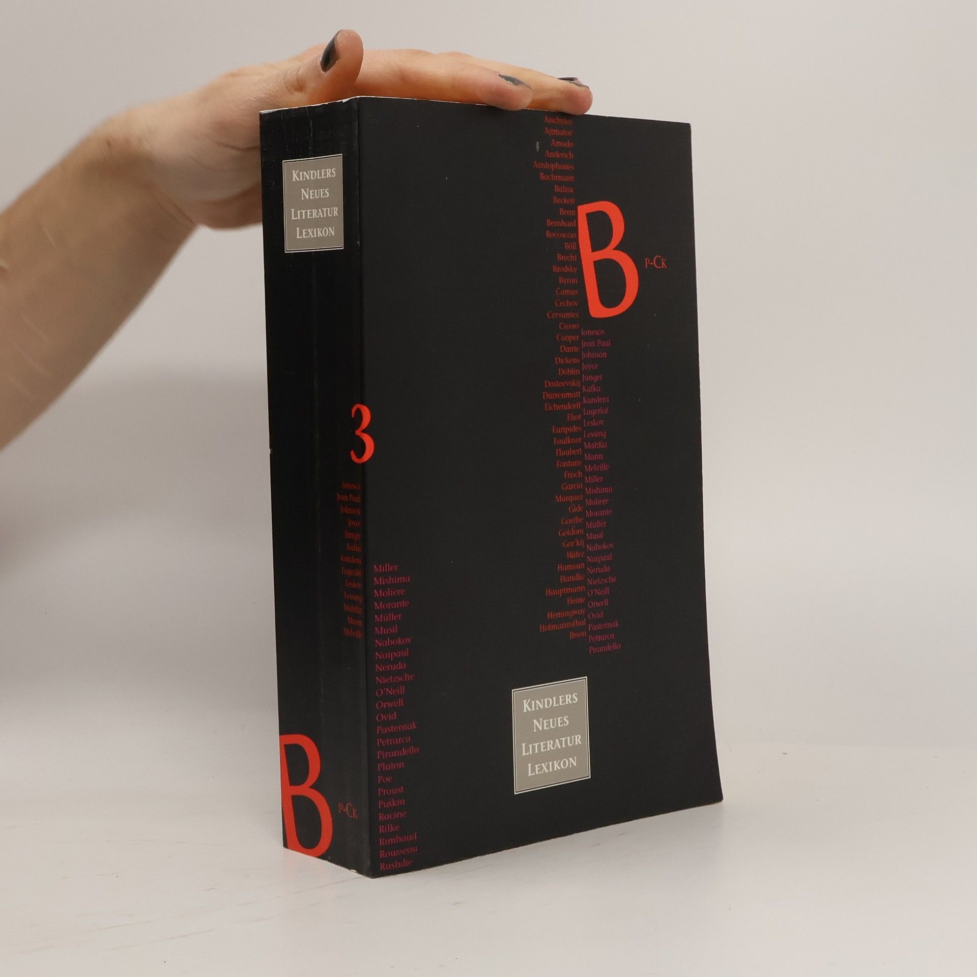 Walter Jens Kindlers neues Literatur Lexikon: Studienausgabe Bp-CK Band 3