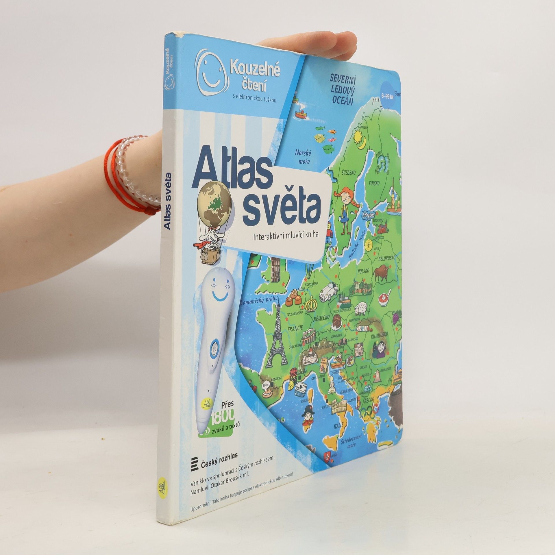 Tereza Kocová Atlas světa. Interaktivní mluvící kniha