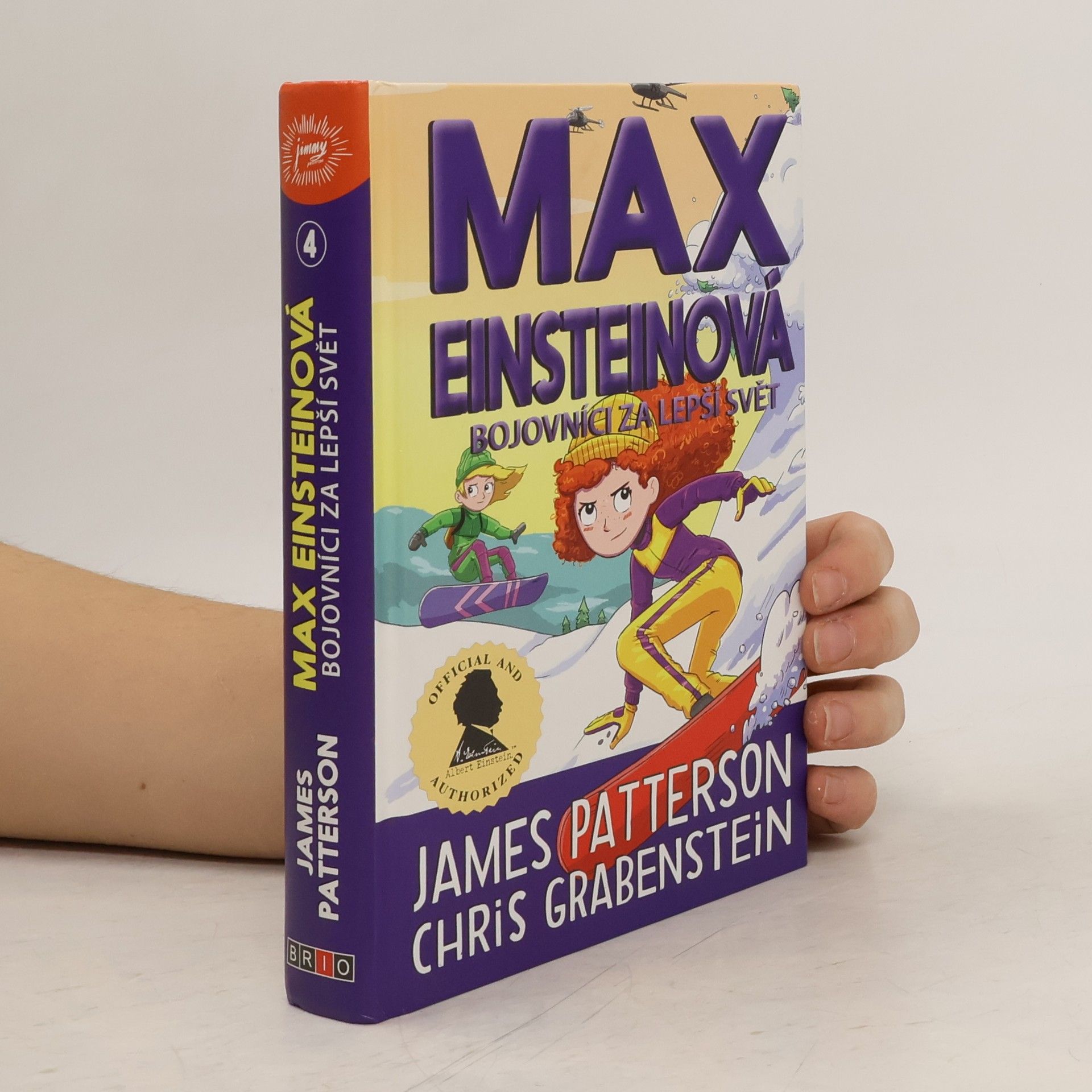 James Patterson Max Einsteinová: Bojovníci za lepší svět