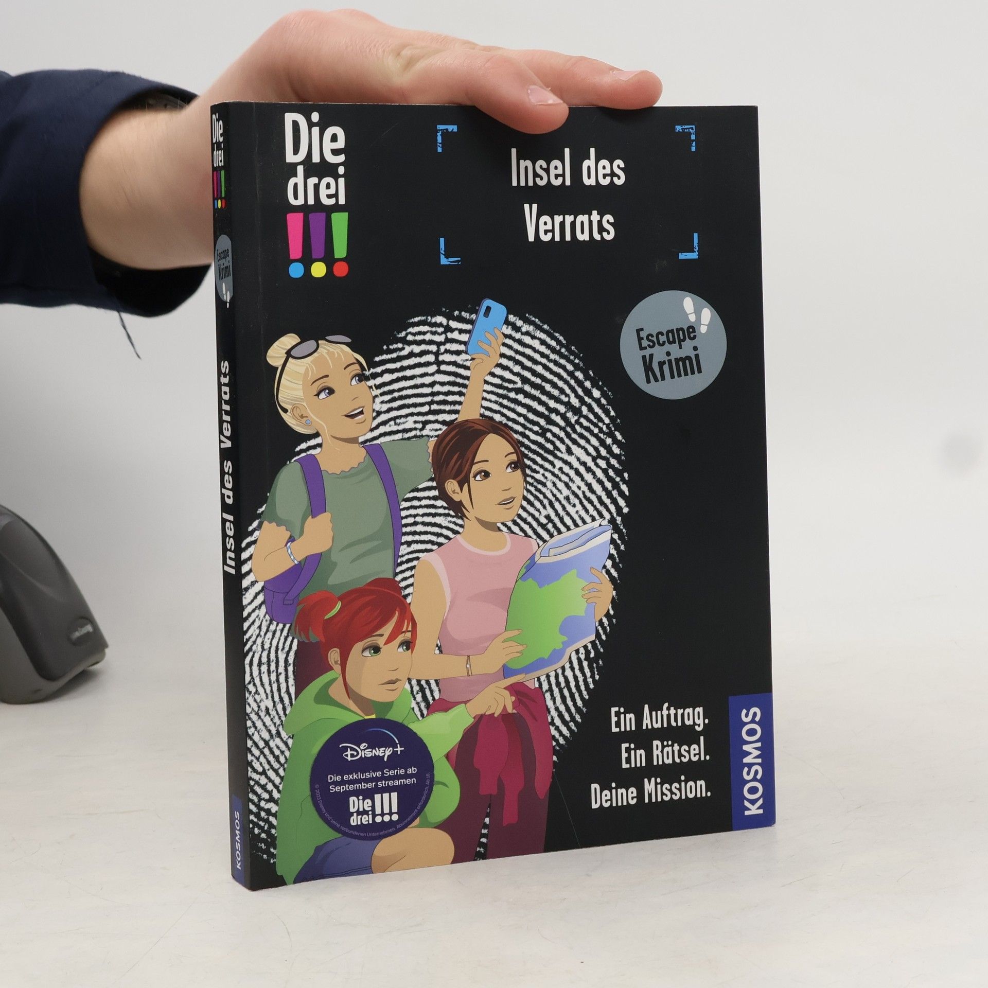 Anne Scheller Die drei! !!, Insel des Verrats