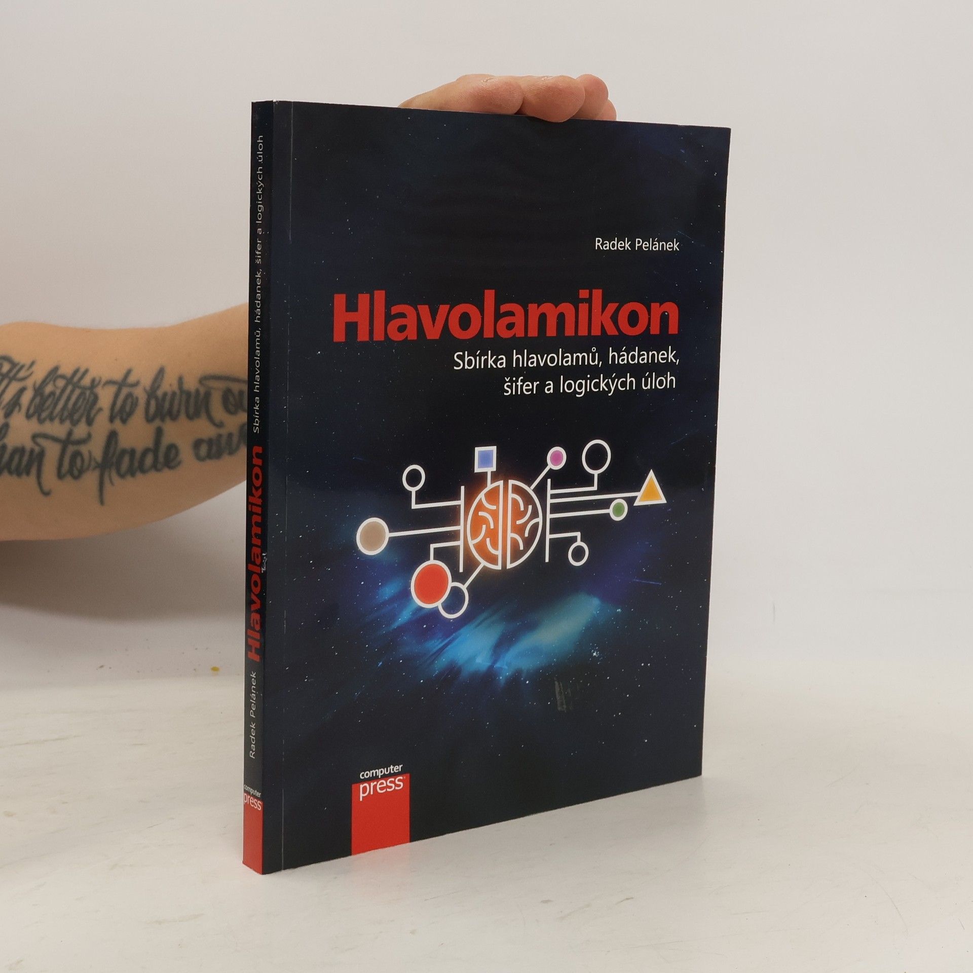 Radek Pelánek Hlavolamikon. Sbírka hlavolamů, hádanek, šifer a logických úloh