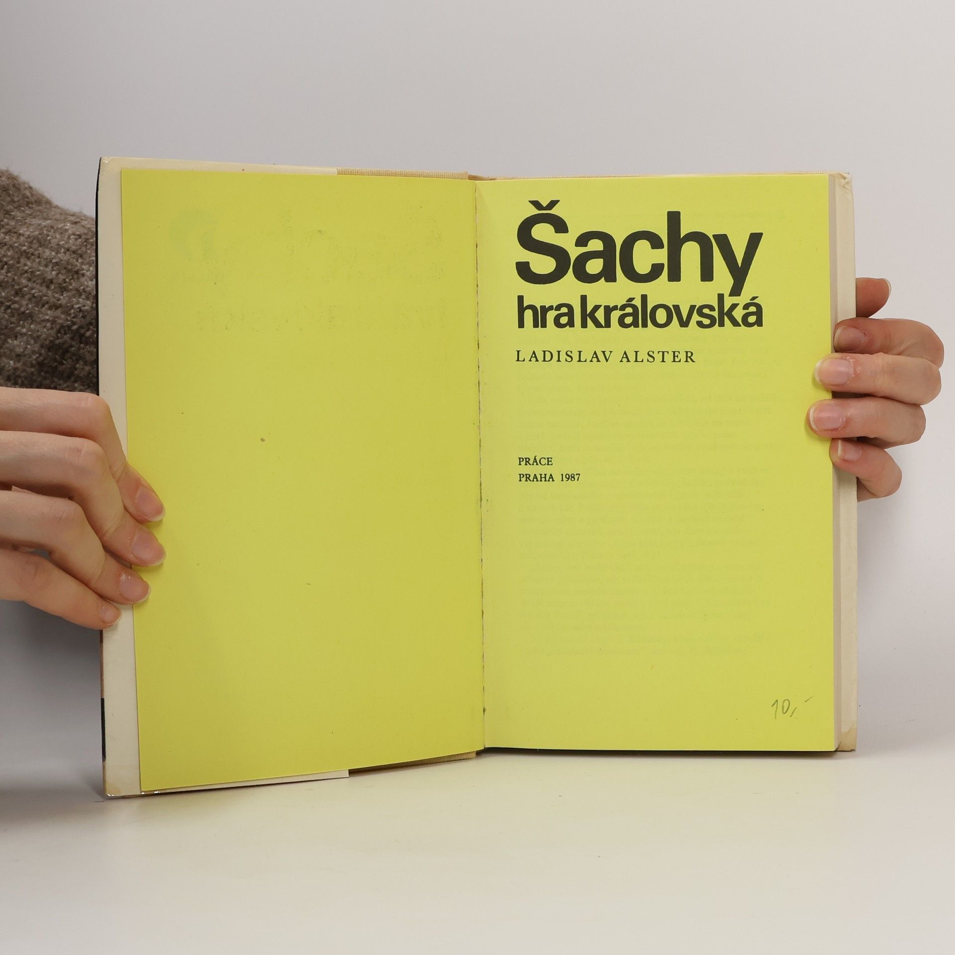 Ladislav Alster Šachy. Hra královská