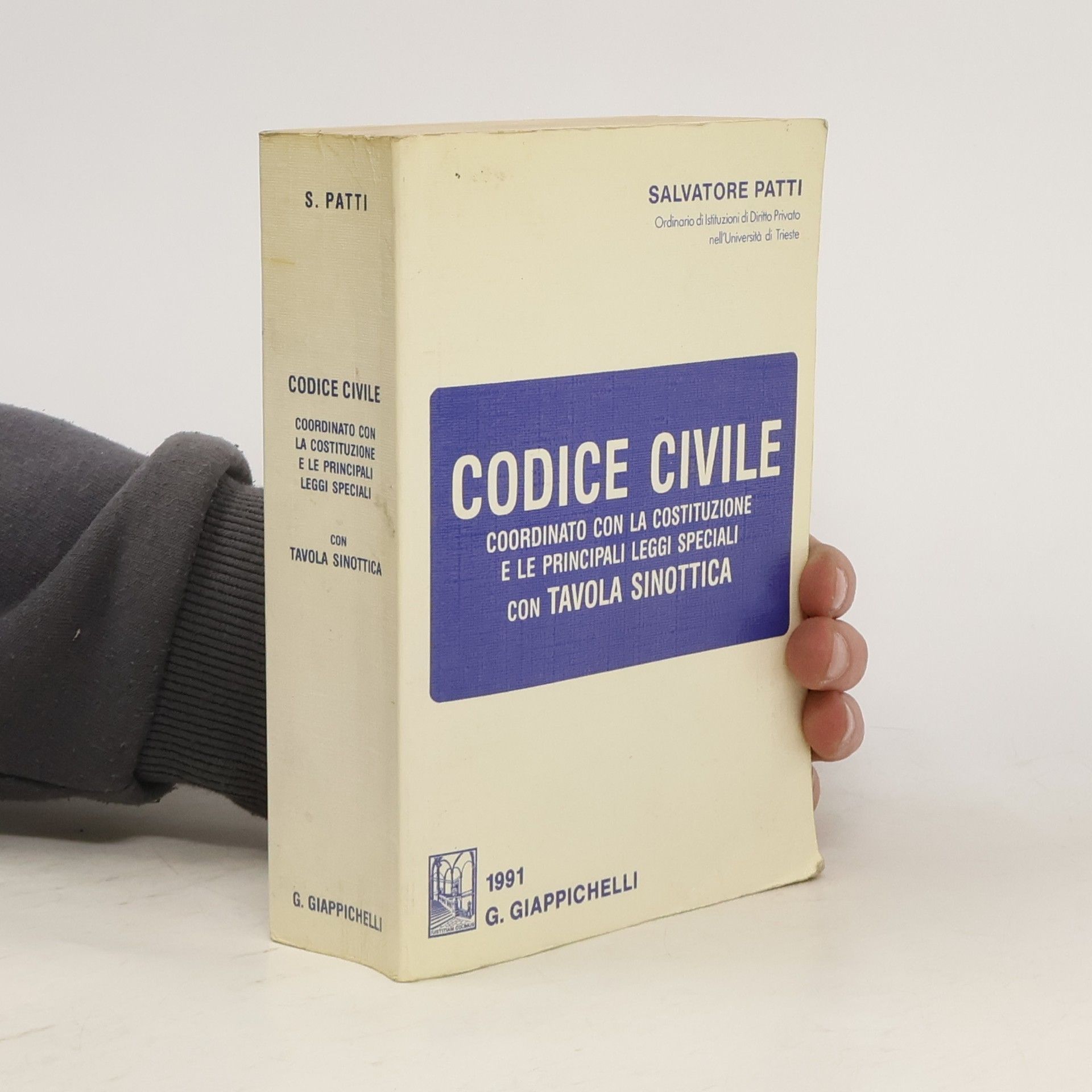 Codice civile. Coordinato con la Costituzione e le principali leggi speciali. Con tavola sinottica. Aggiornato al 5 luglio 1991