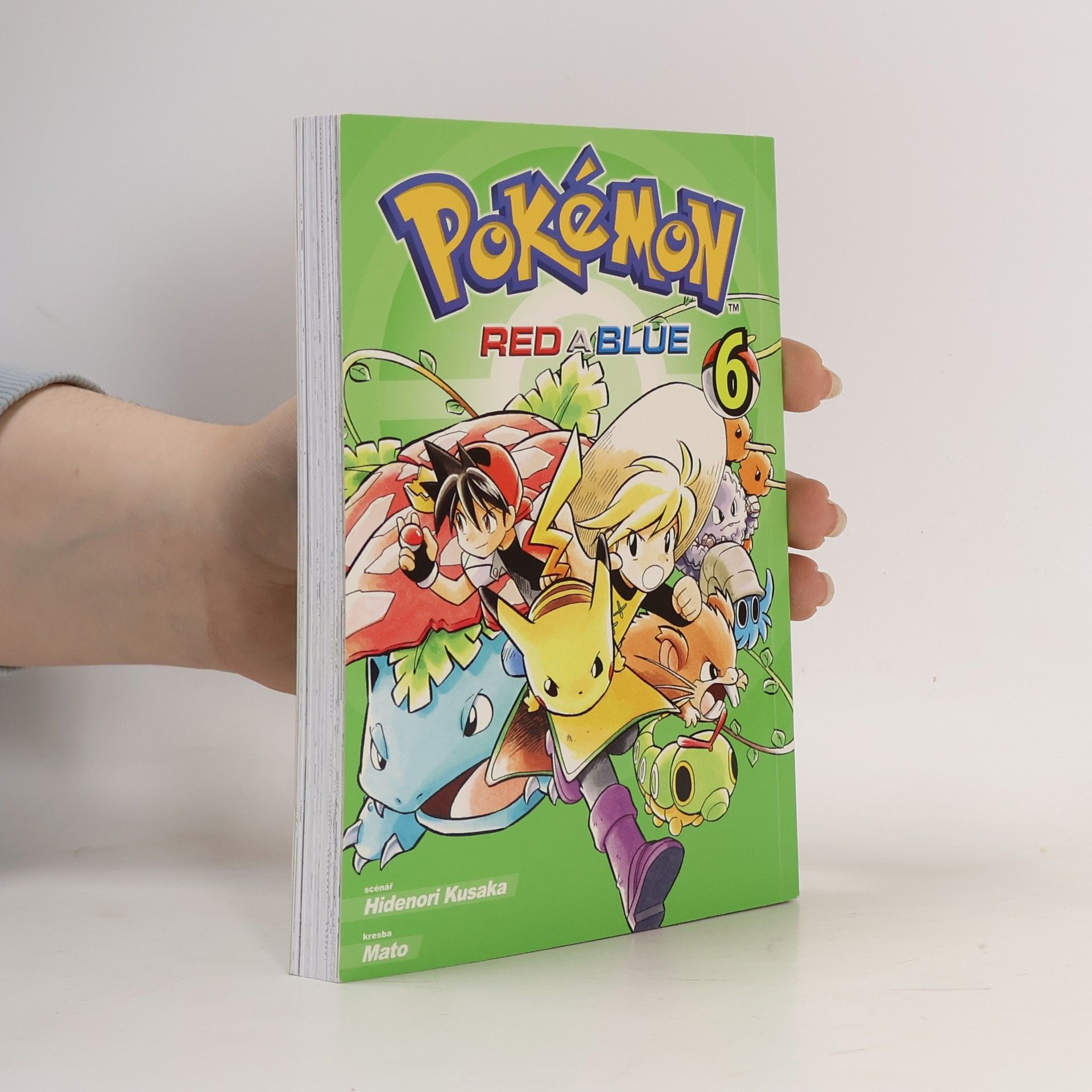 Hidenori Kusaka Pokémon. Red a Blue 6