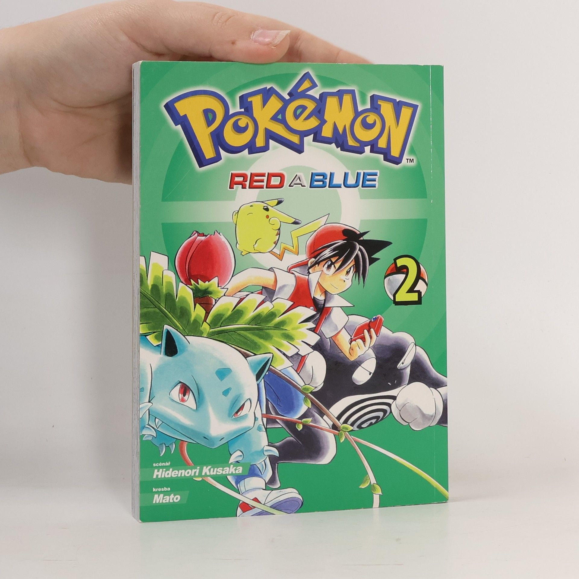 Hidenori Kusaka Pokémon. Red a Blue 2