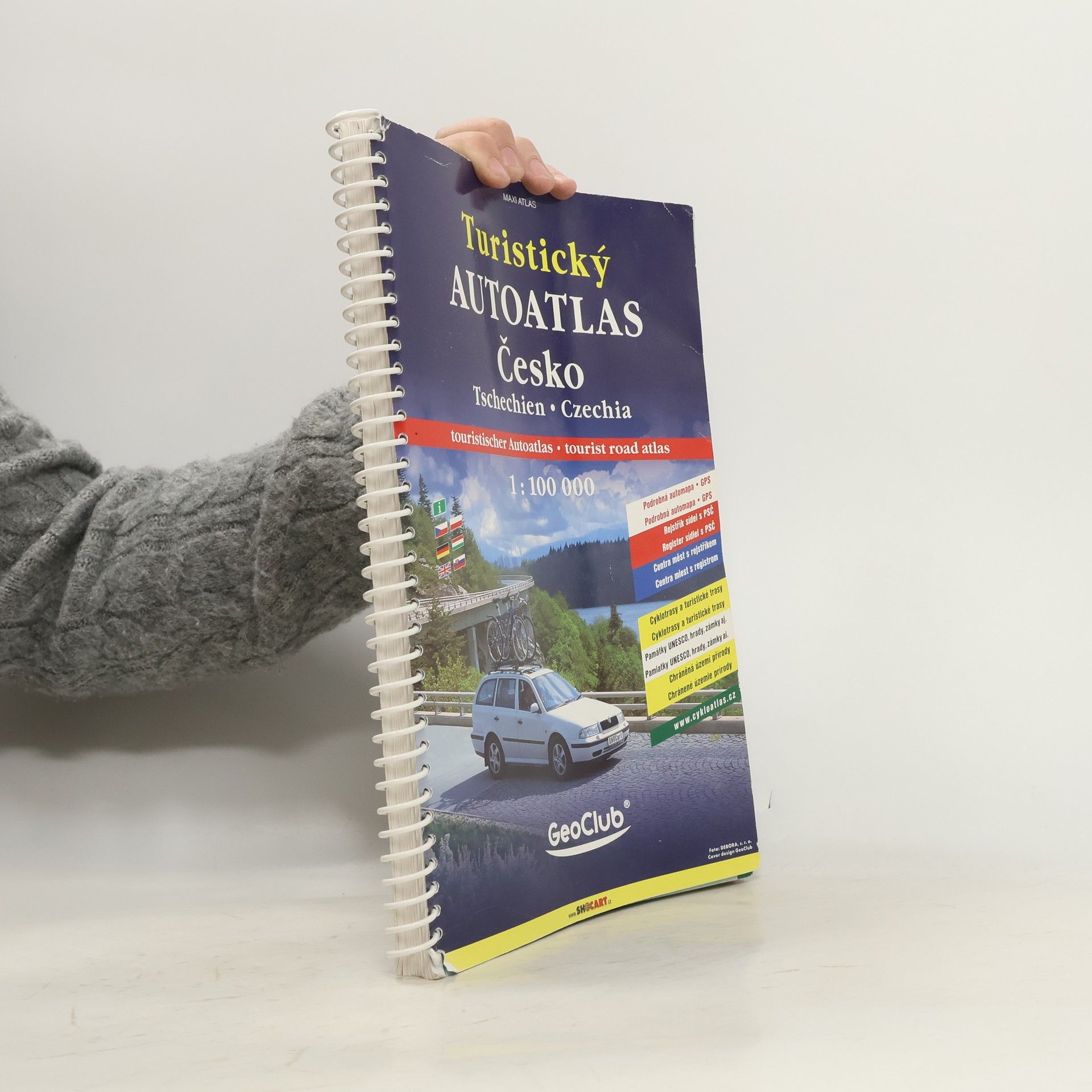 Auteurscollectief Turistický Autoatlas Česko 1 : 100 000