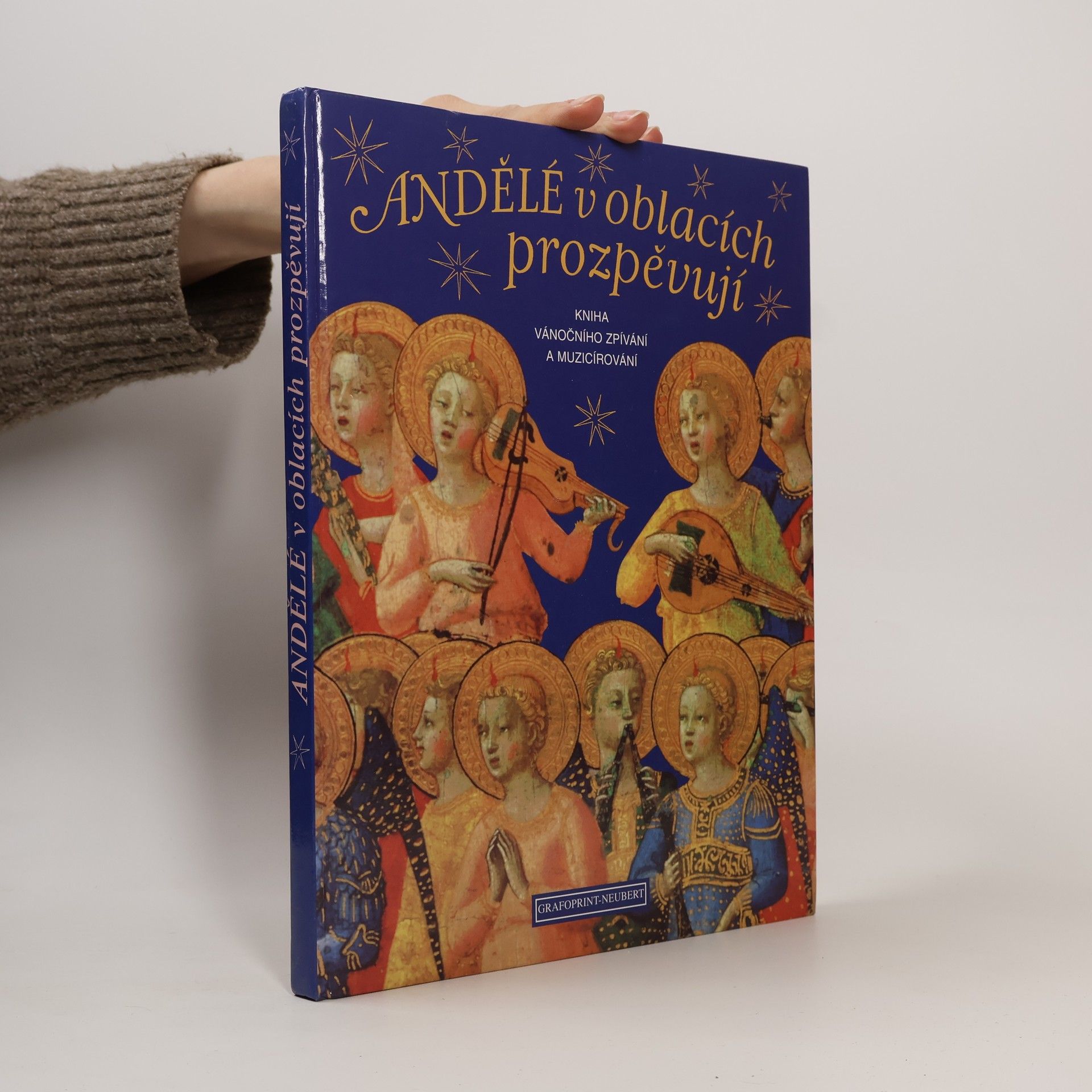 Pavel Jurkovič Andělé v oblacích prozpěvují kniha vánočního zpívání a muzicírování