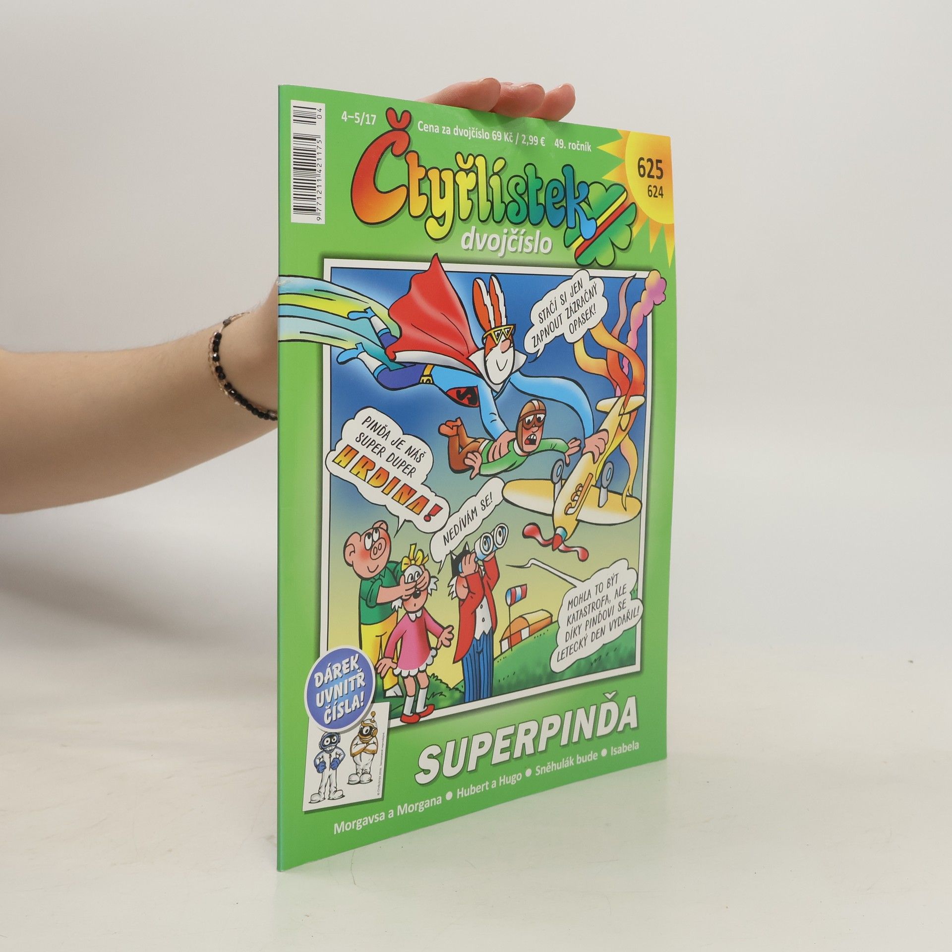 AA.VV. Čtyřlístek dvojčíslo 624-625. 4-5/2017