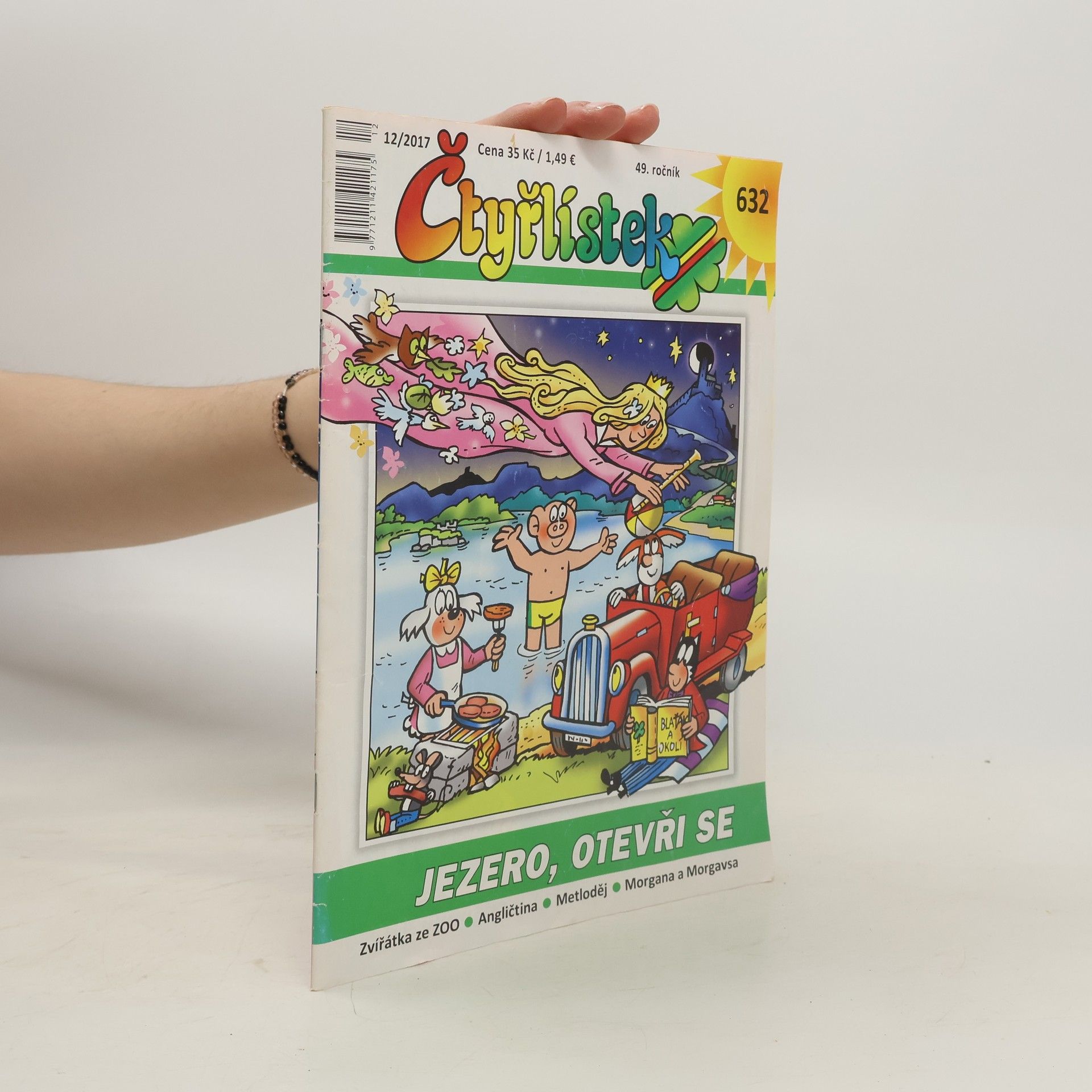 Jaroslav Němeček Čtyřlístek 632. Jezero, otevři se