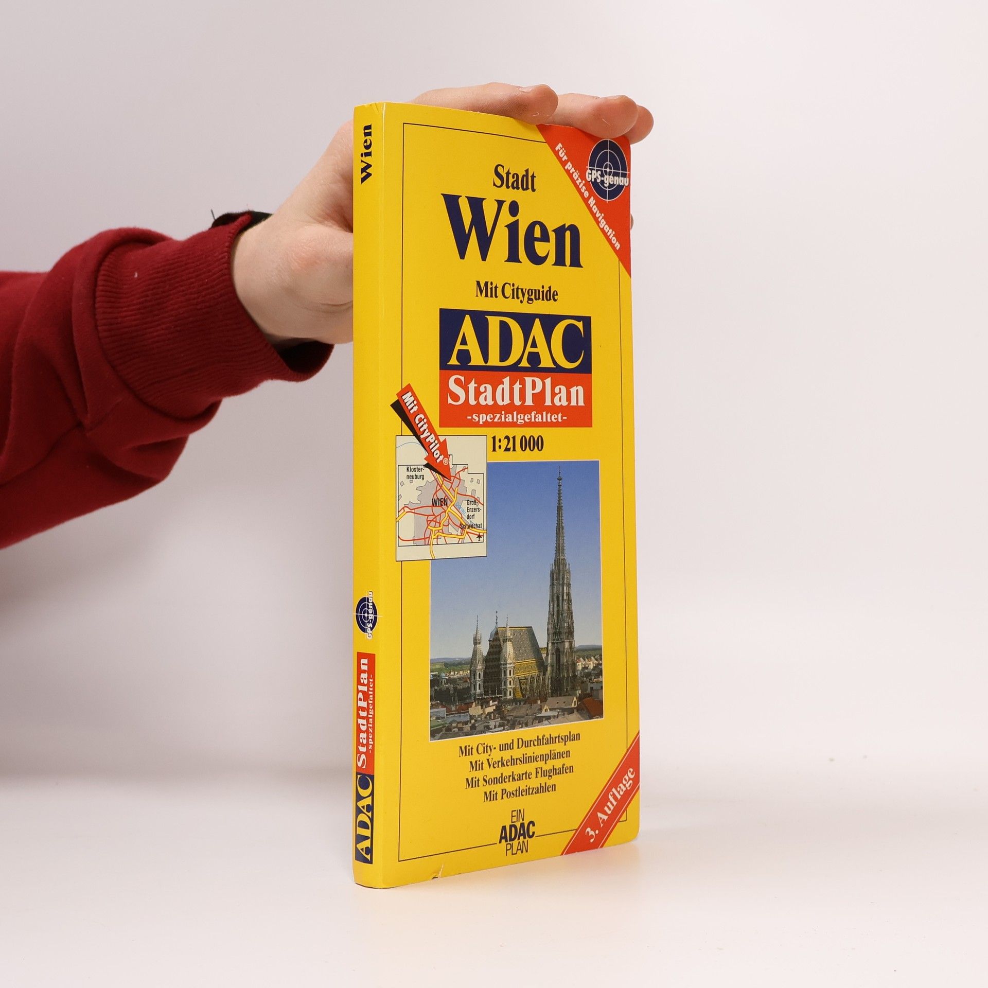 Various authors ADAC Stadtplan spezialgefaltet: Wien