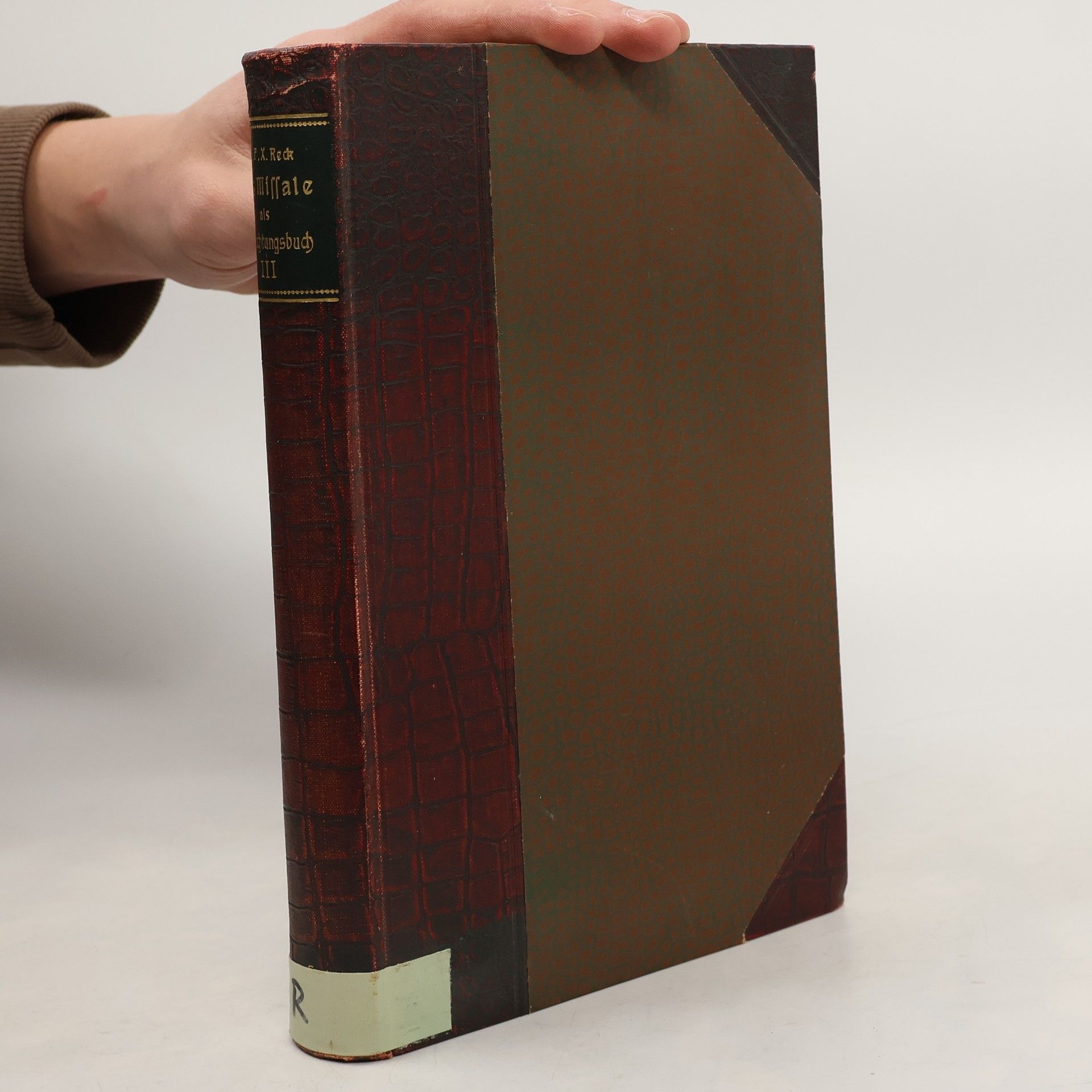 Franz Xaver Reck Das Missale als Betrachtungsbuch 3