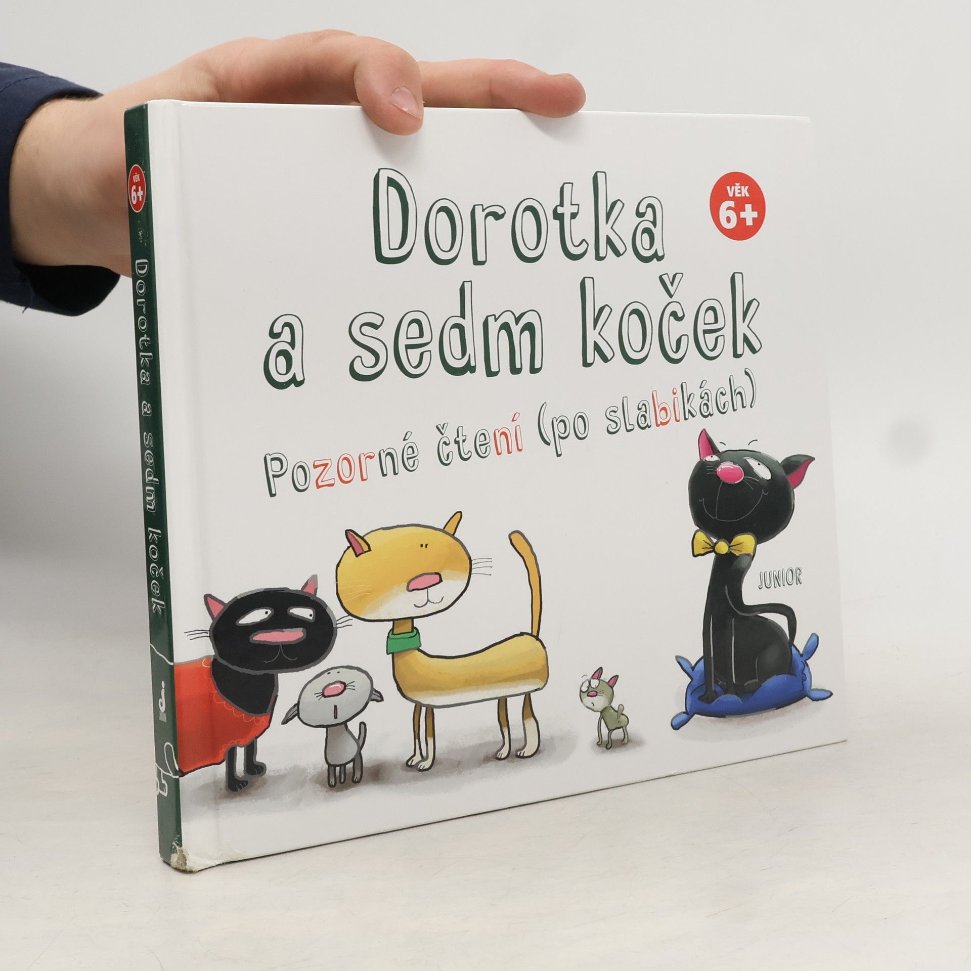 Joanna Krzyżanek Dorotka a sedm koček : pozorné čtení (po slabikách)