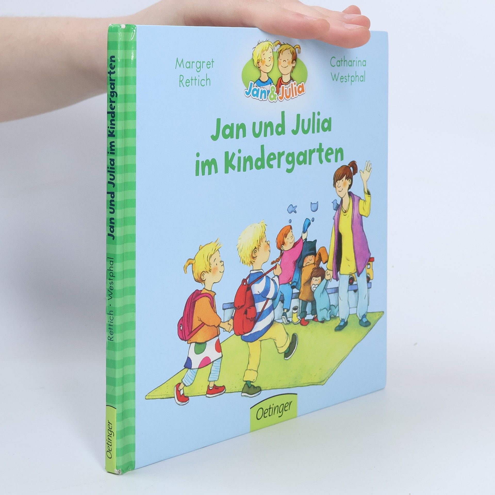 Margret Rettich Jan und Julia im Kindergarten
