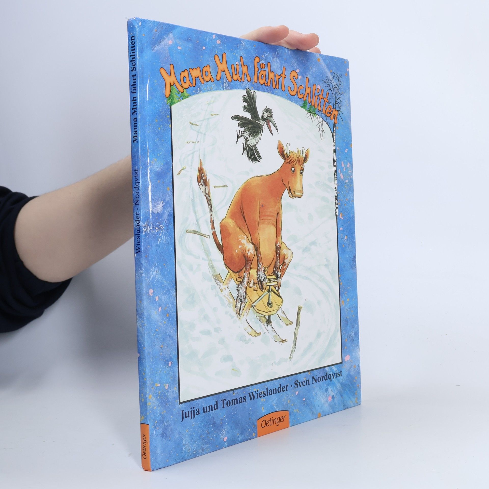 Sven Nordqvist Mama Muh fährt Schlitten