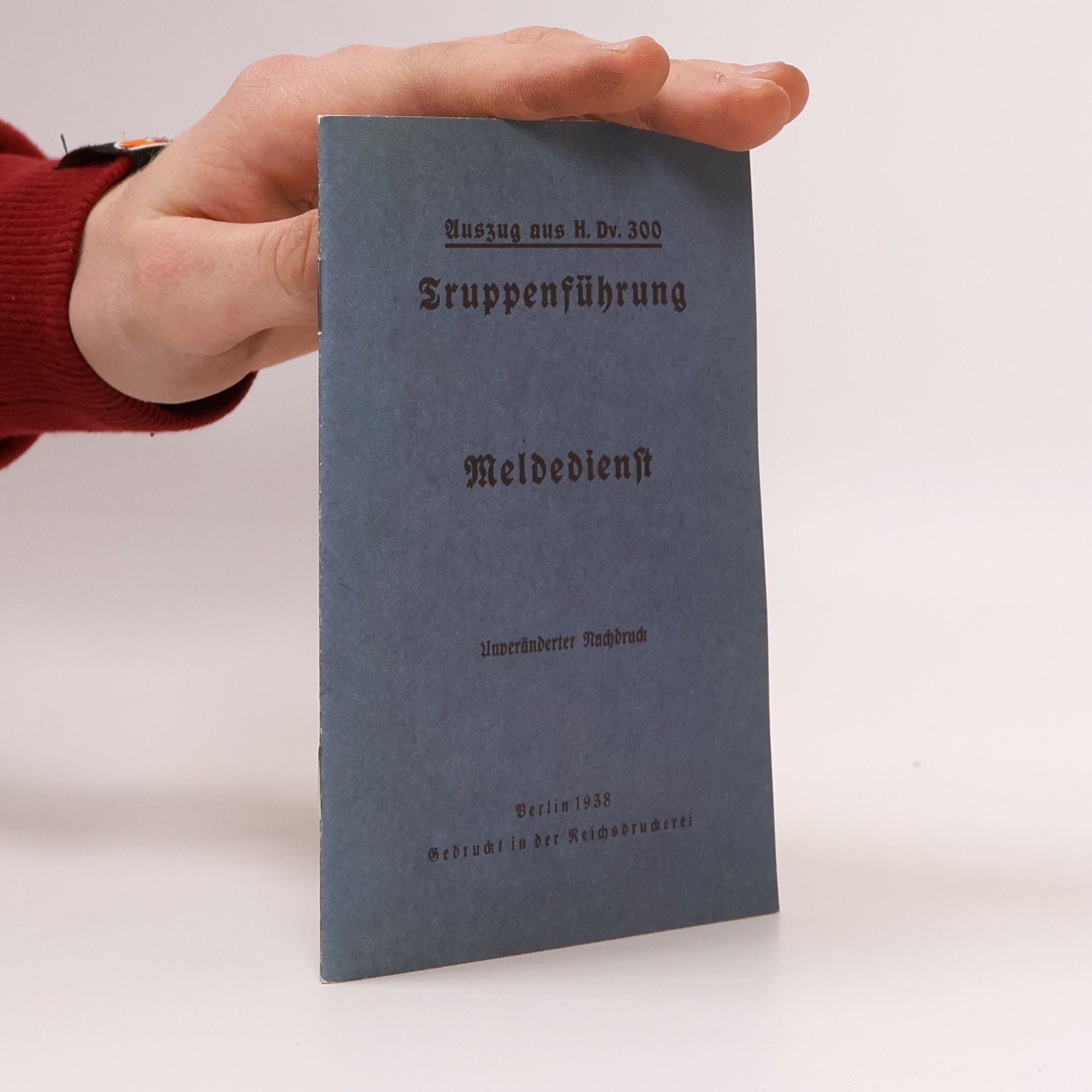 Autorenkollektiv Truppenführung Meldedienst