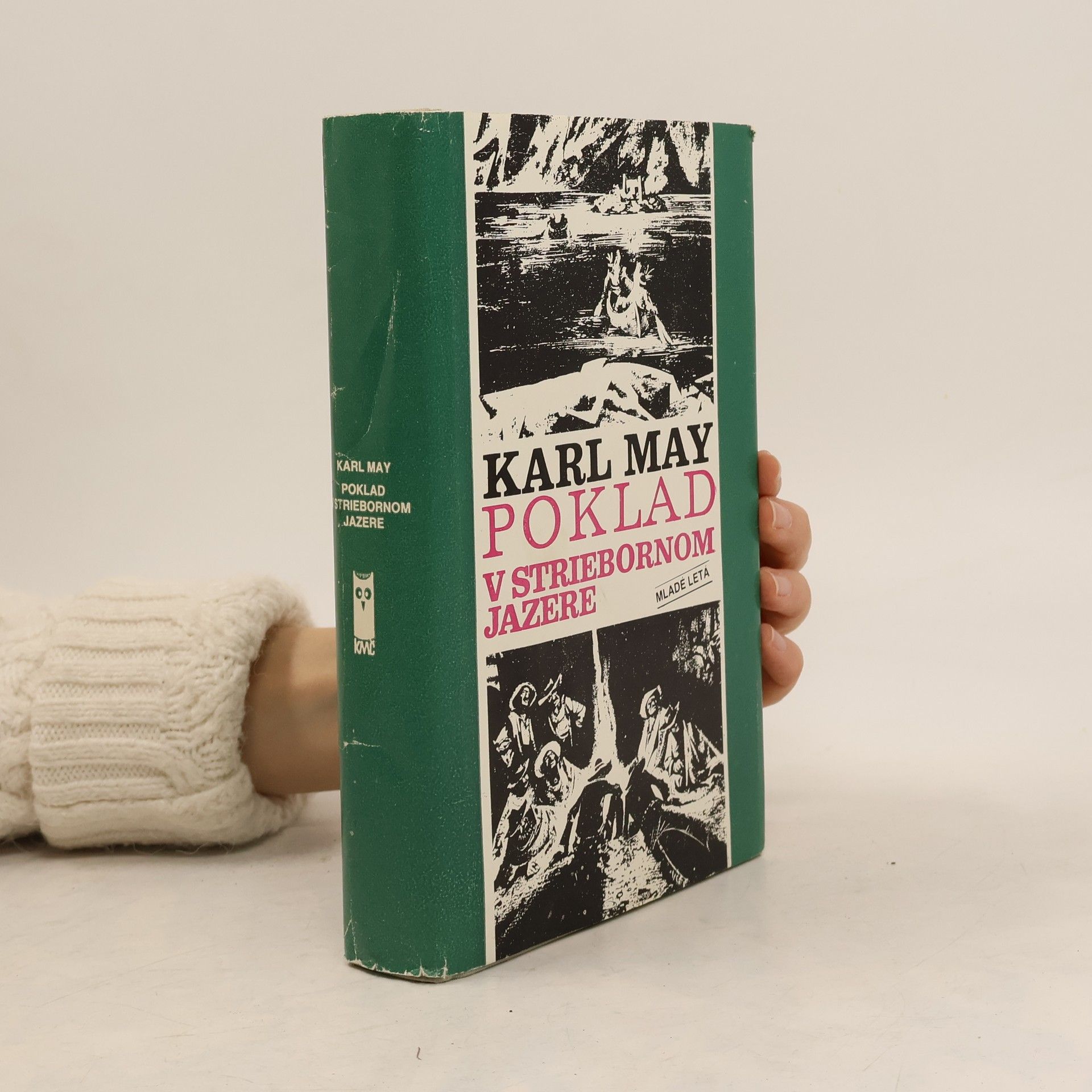 Karl May Poklad v striebornom jazere