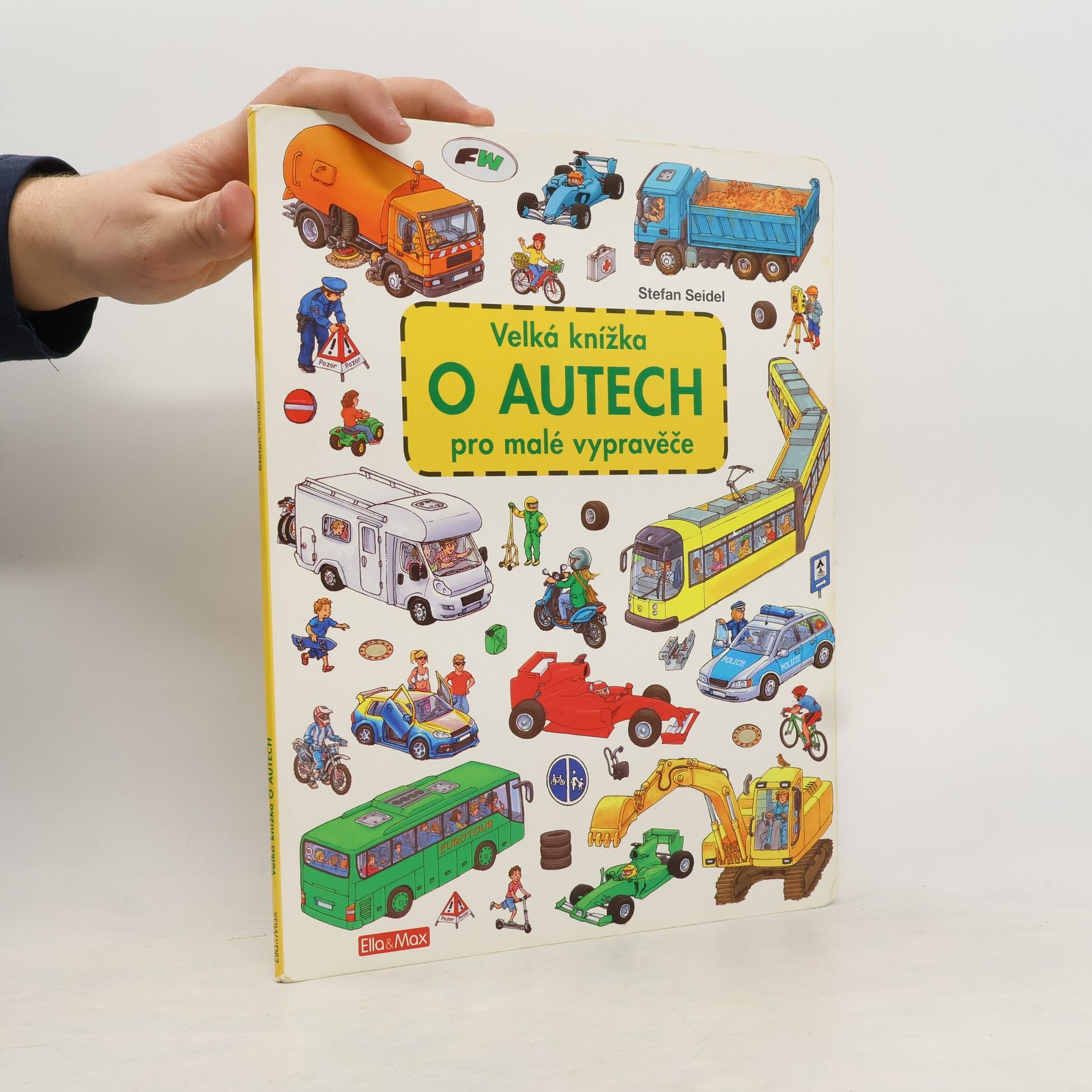 Stefan Seidel Velká knížka o autech pro malé vypravěče