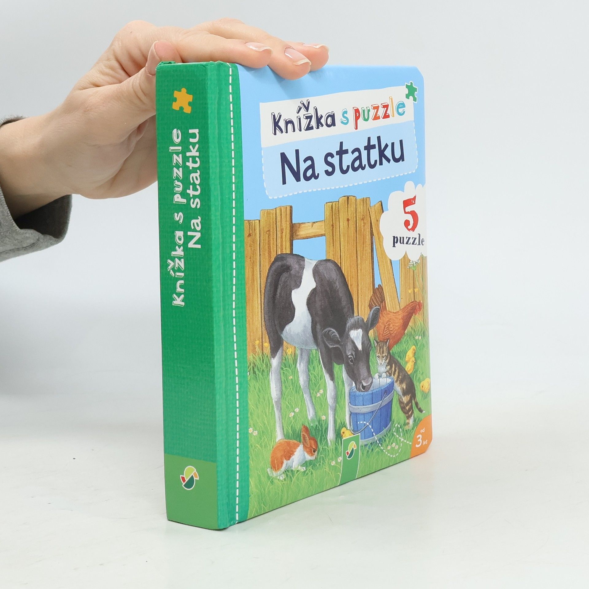 Autorenkollektiv Na statku - knížka s puzzle