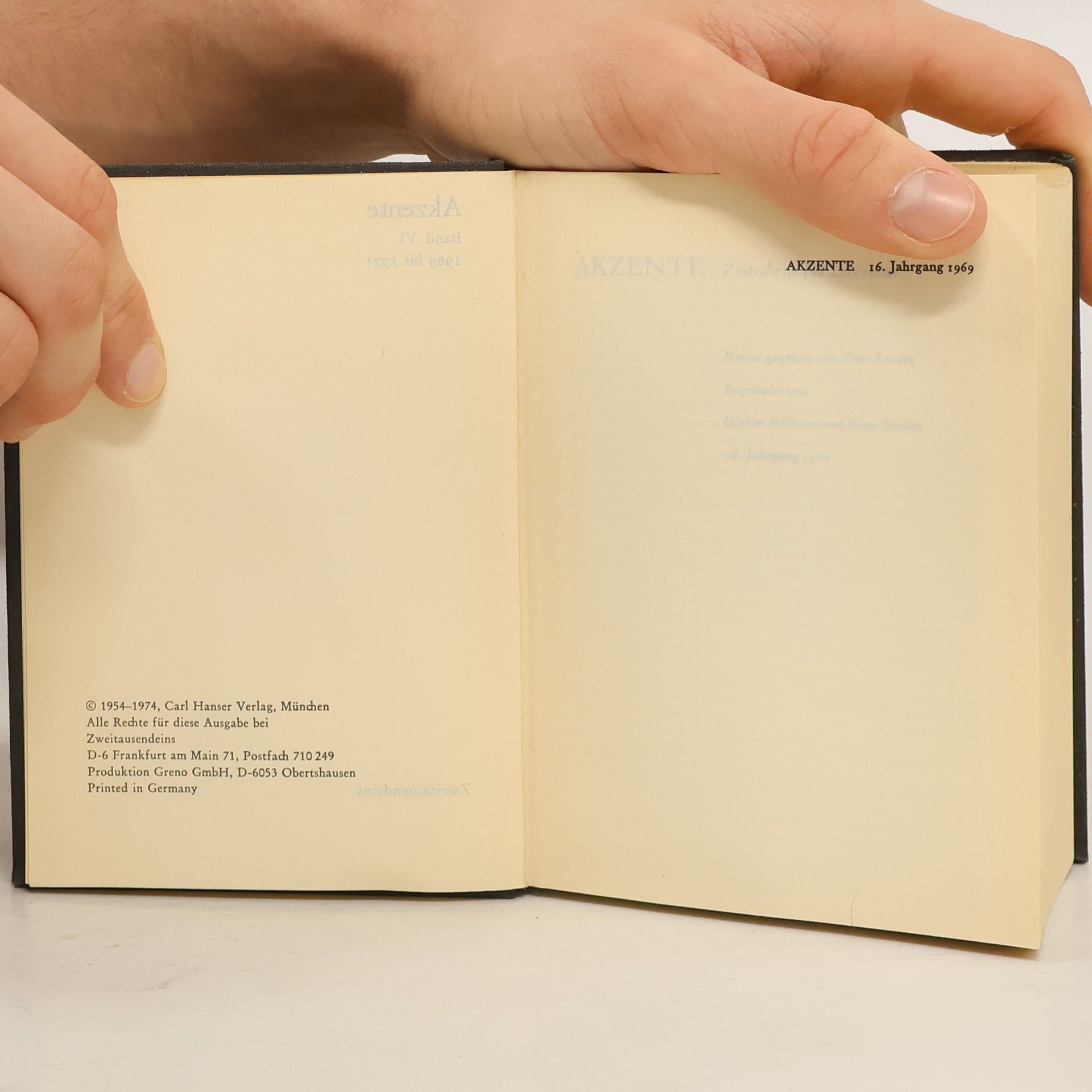 Collectif d'auteurs Akzente VI