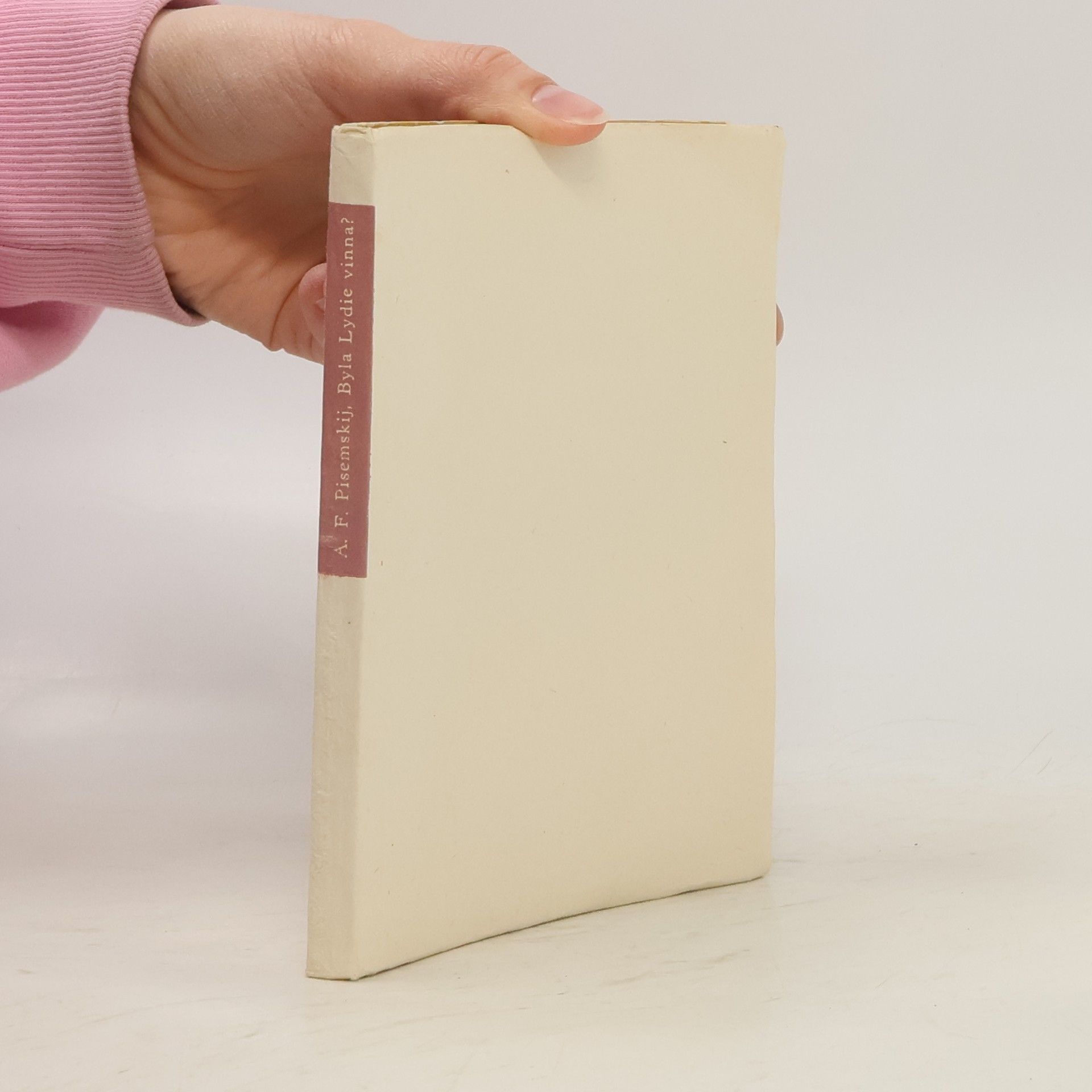 Alexej Feofilaktovič Pisemskij Byla Lydie vinna?