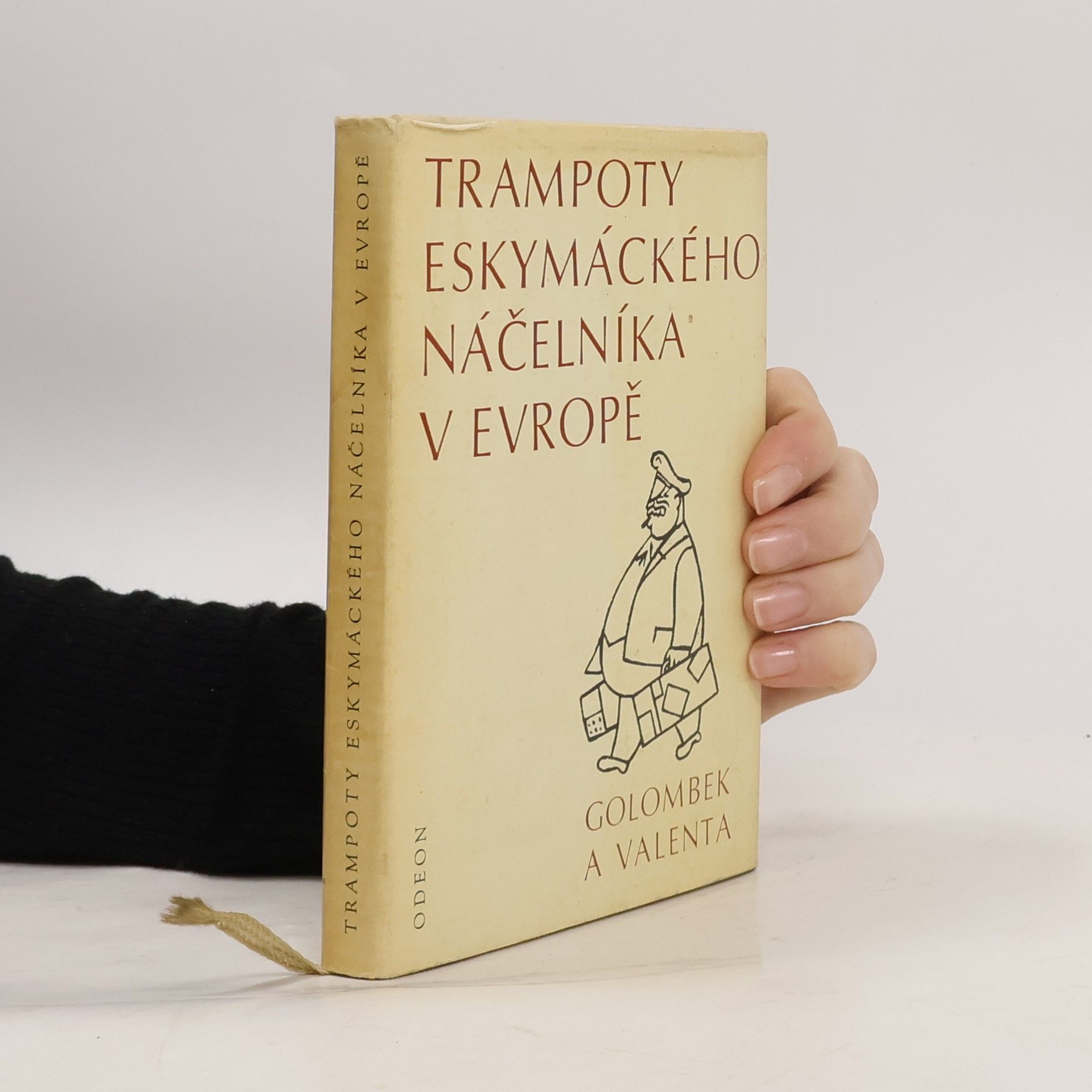 Edvard Valenta Trampoty eskymáckého náčelníka v Evropě