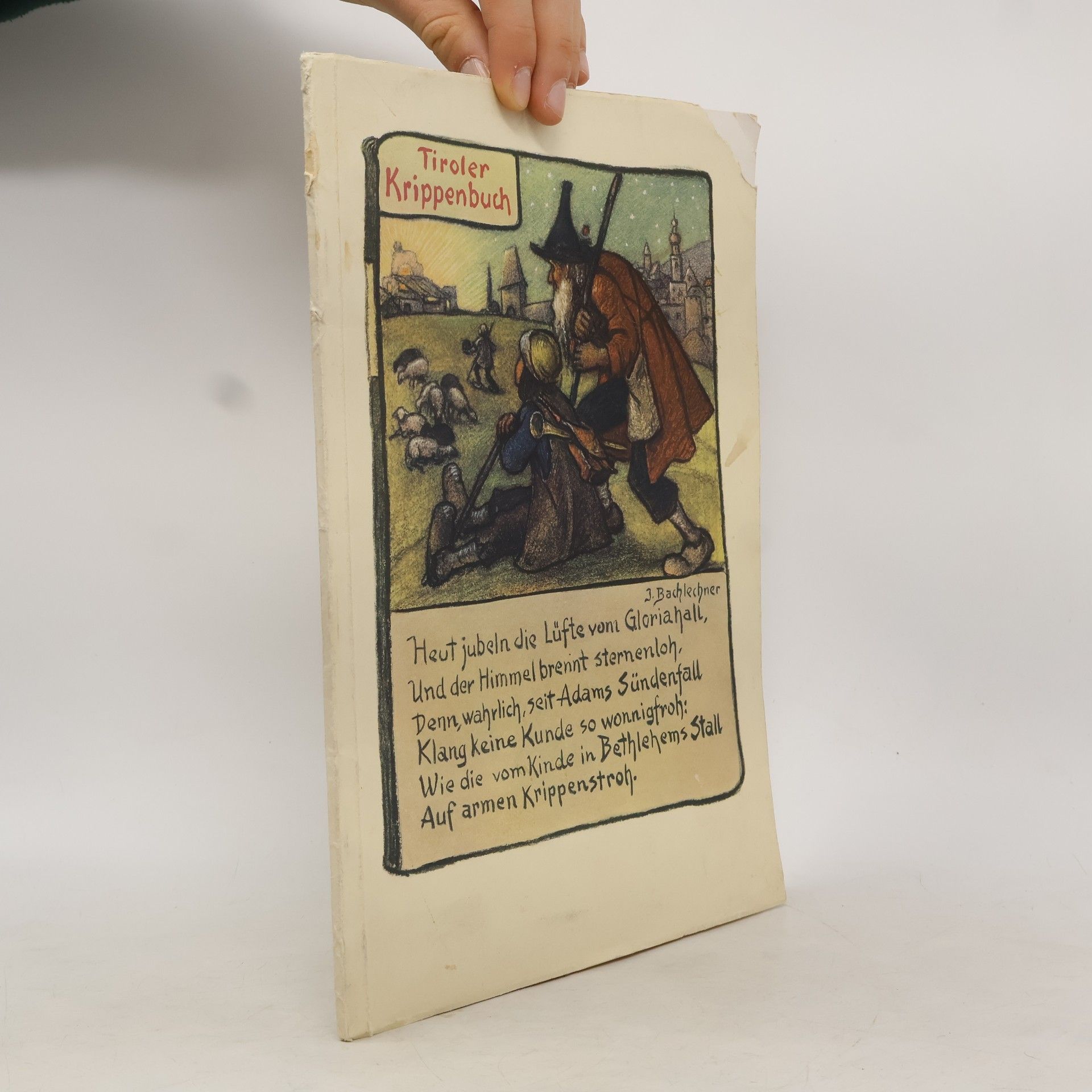 Josef Bachlechner Tiroler Krippenbuch