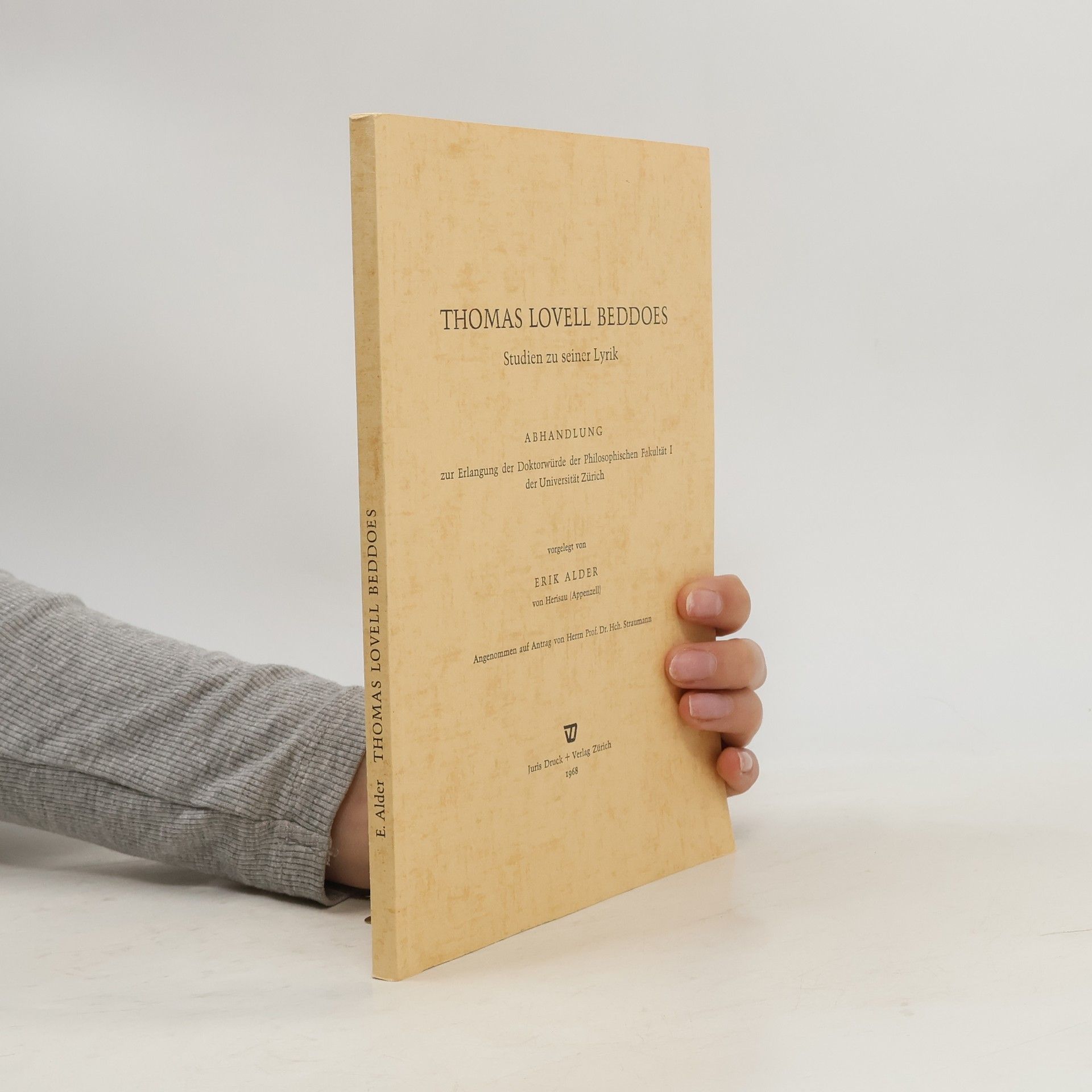 Erik Alder Thomas Lovell Beddoes