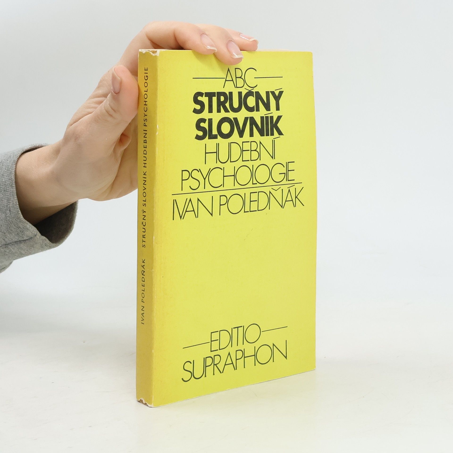 Ivan Poledňák Stručný slovník hudební psychologie