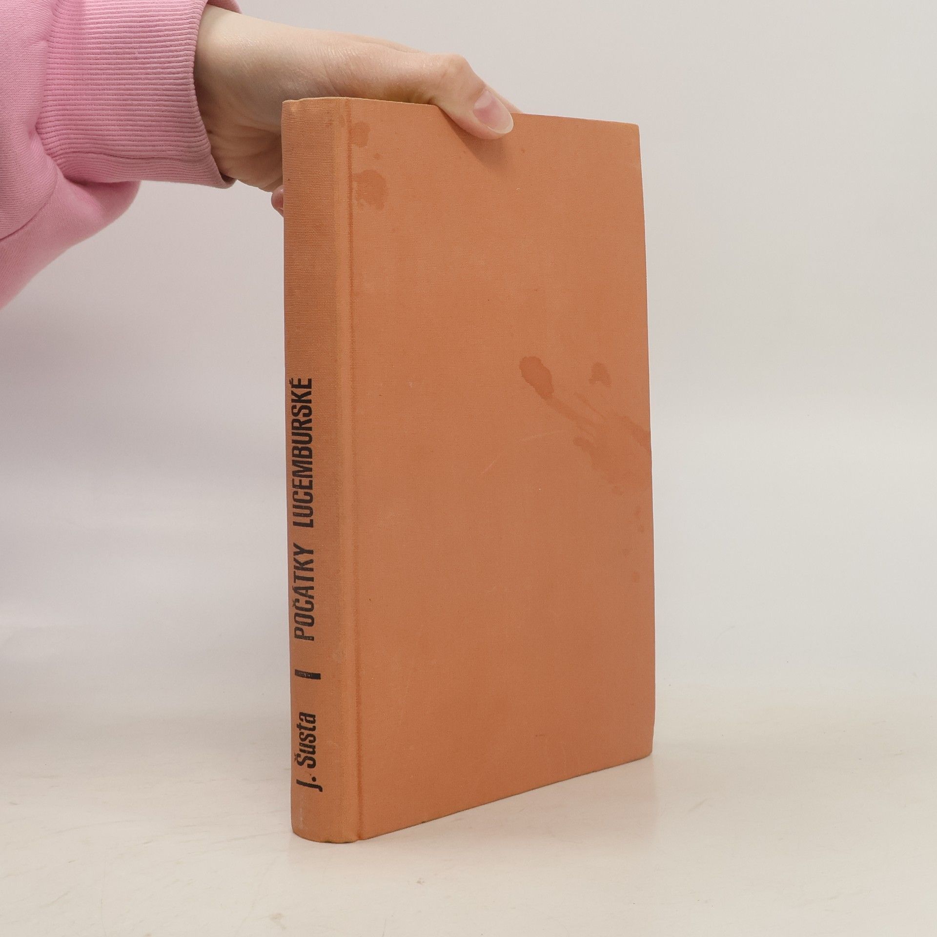 Josef Šusta Počátky lucemburské