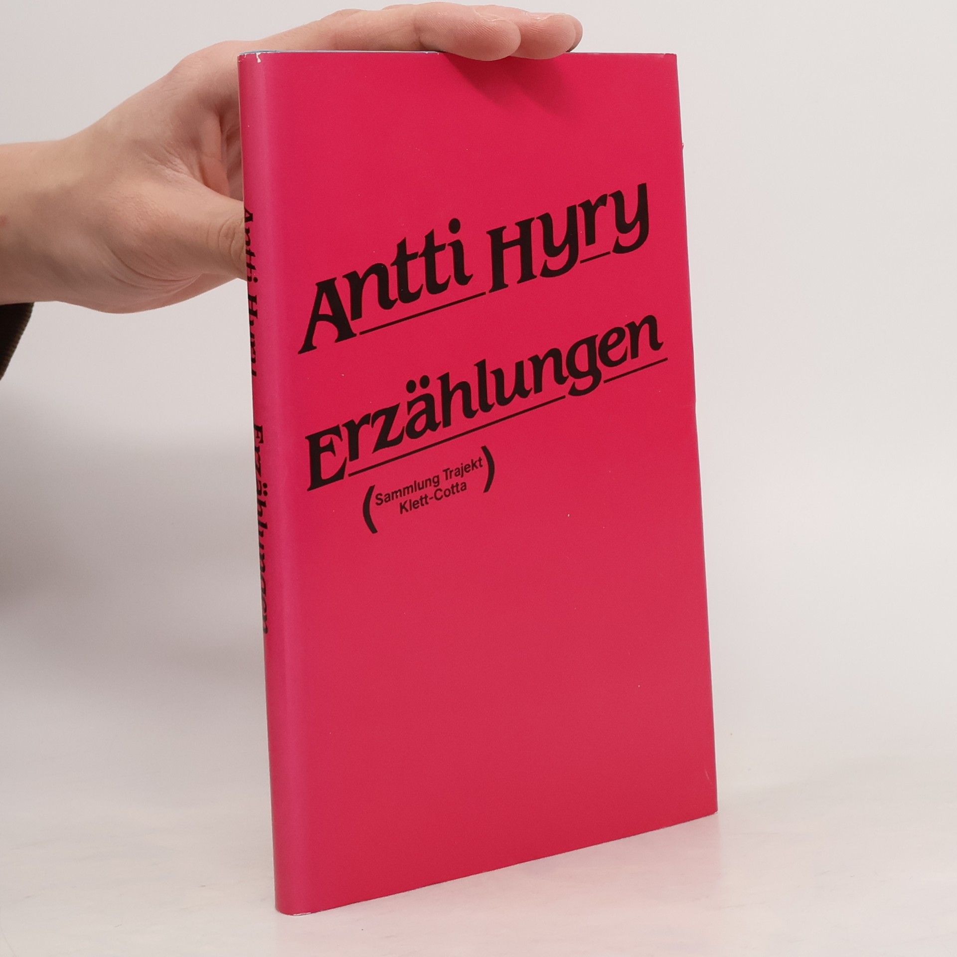 Antti Hyry Sammlung Trajekt: Erzählungen