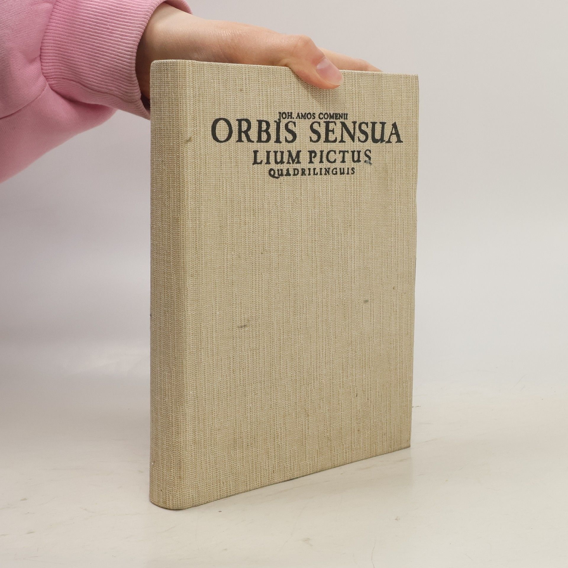 Jan Amos Komenský Orbis Sensua-Lium Pictus Quadrilinguis