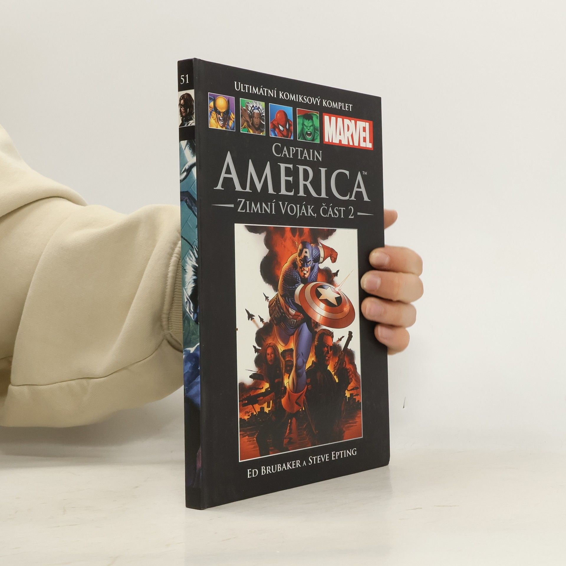 Steve Epting Ultimátní komiksový komplet 51. Captain America. Zimní voják. Část 2