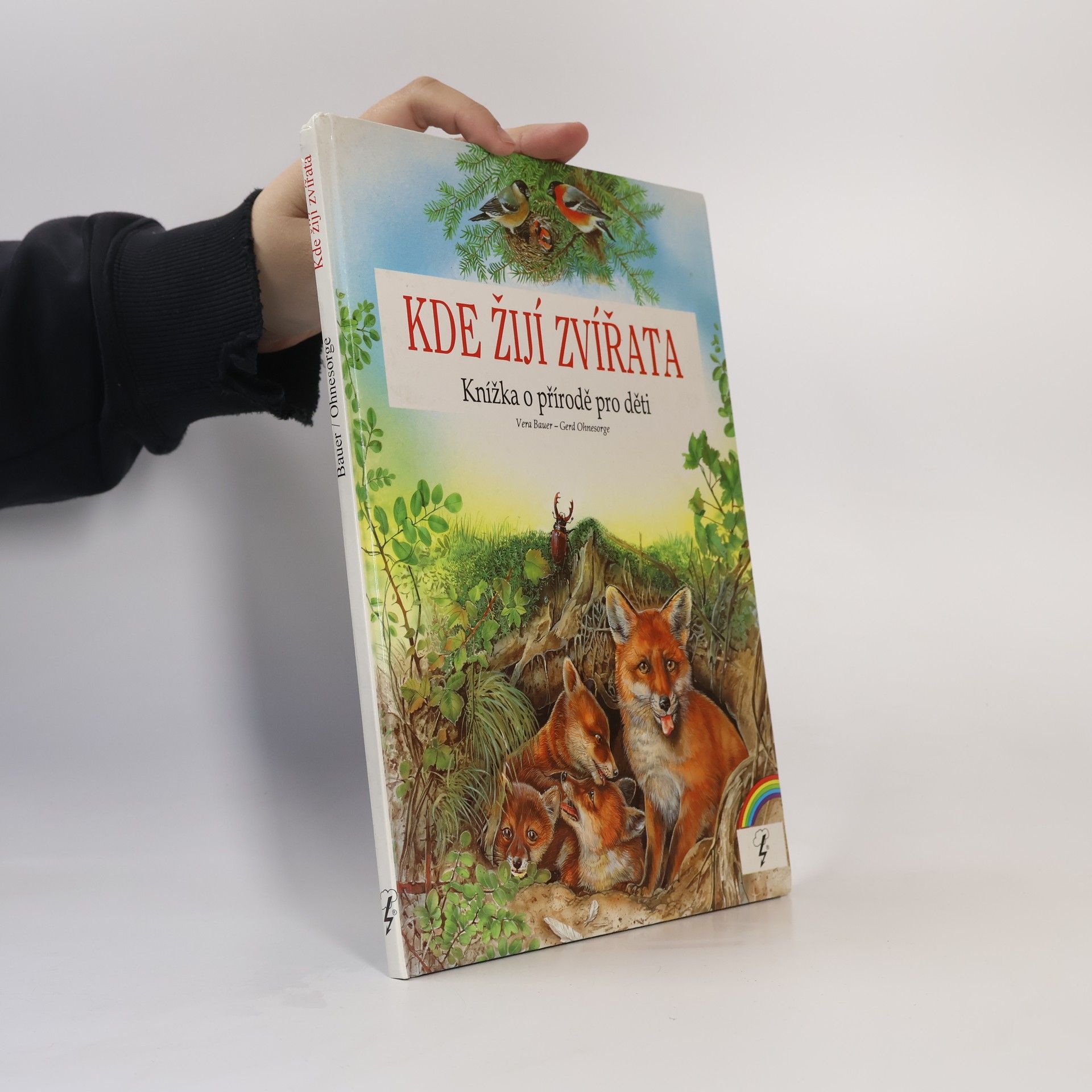 Vera Bauer Kde žijí zvířata. Knížka o přírodě pro děti