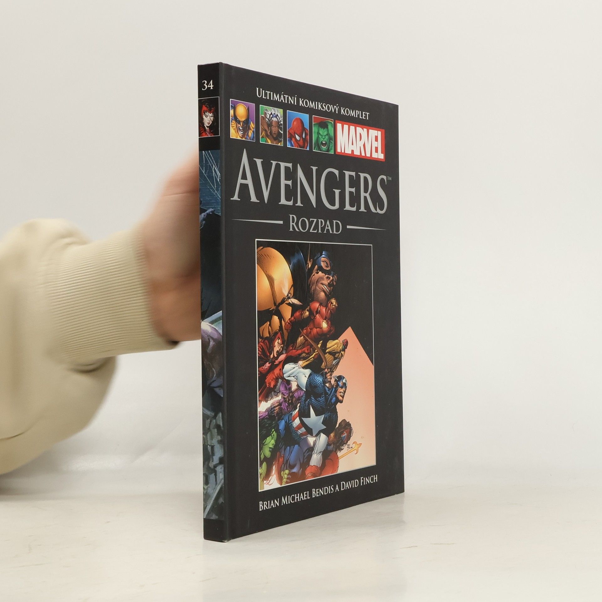 David Finch Ultimátní komiksový komplet 34. Avengers. Rozpad