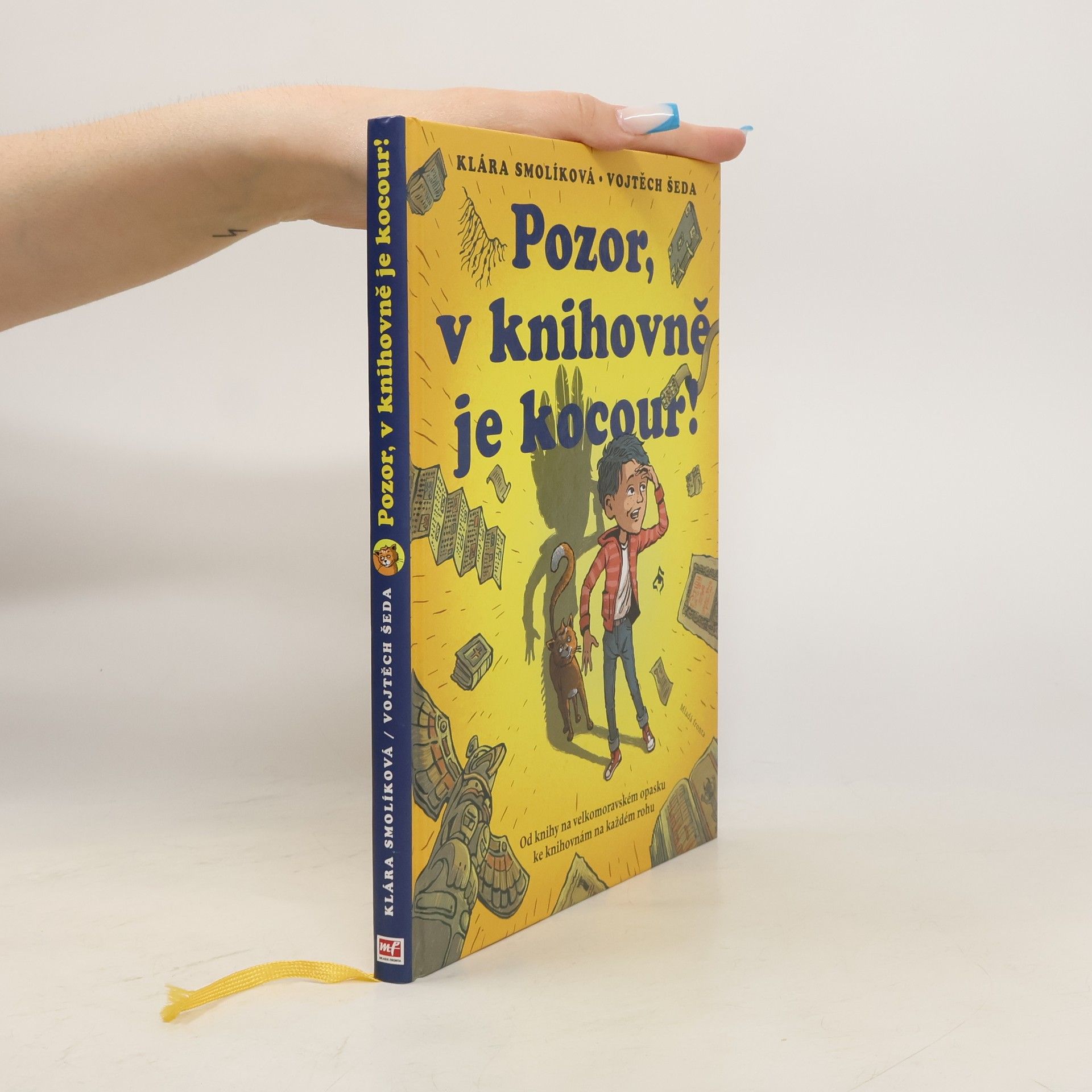 Klára Smolíková Pozor, v knihovně je kocour!