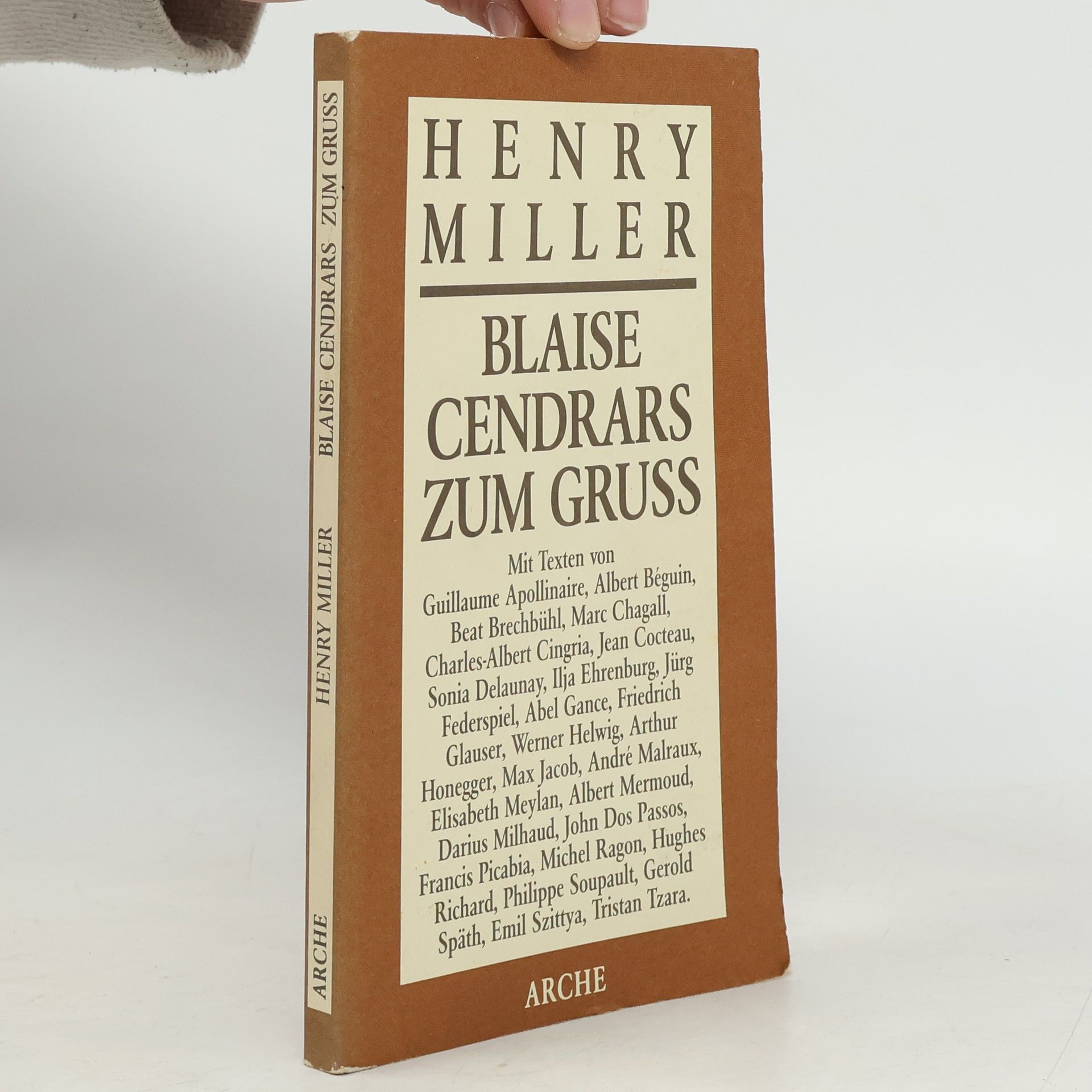 Blaise Cendrars zum Gruss