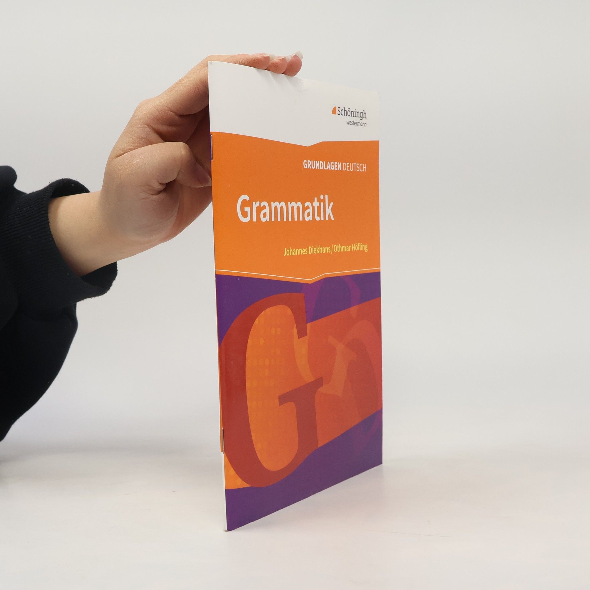 Johannes Diekhans Grundlagen Deutsch. Grammatik. Neubearbeitung