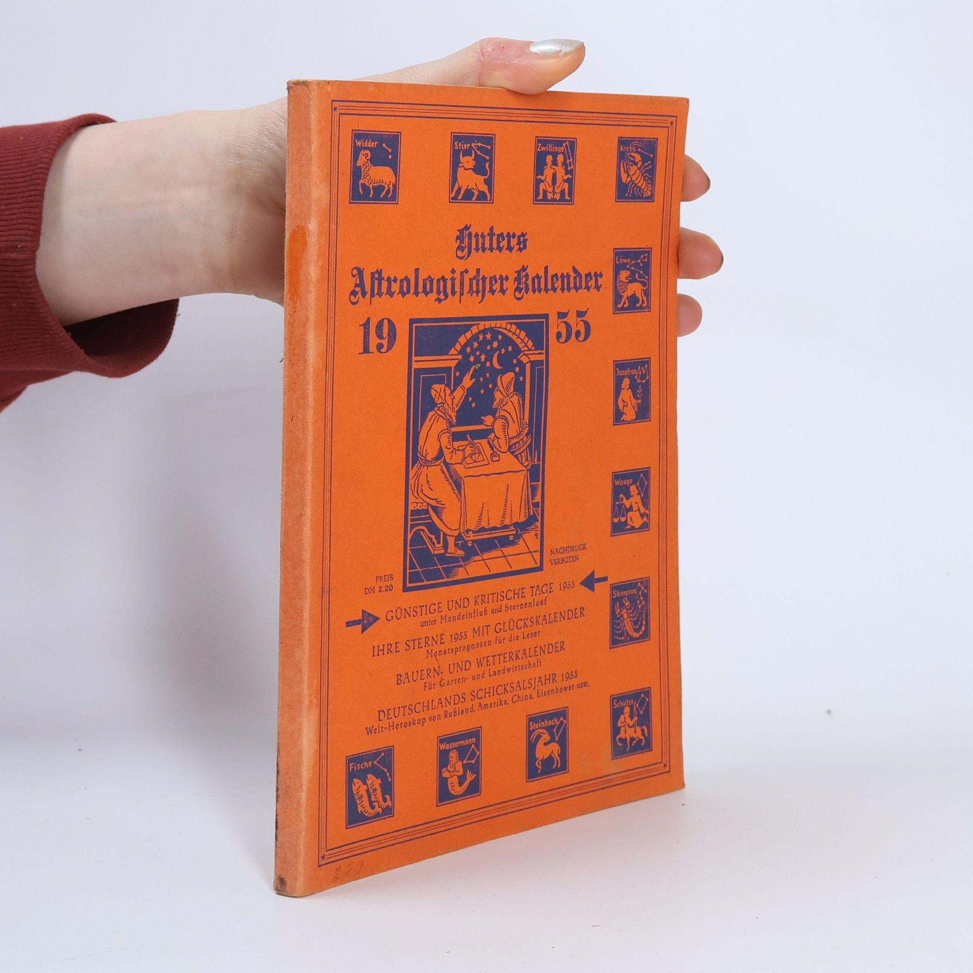 Autorenkollektiv Huters Astrologischer kalender 1955