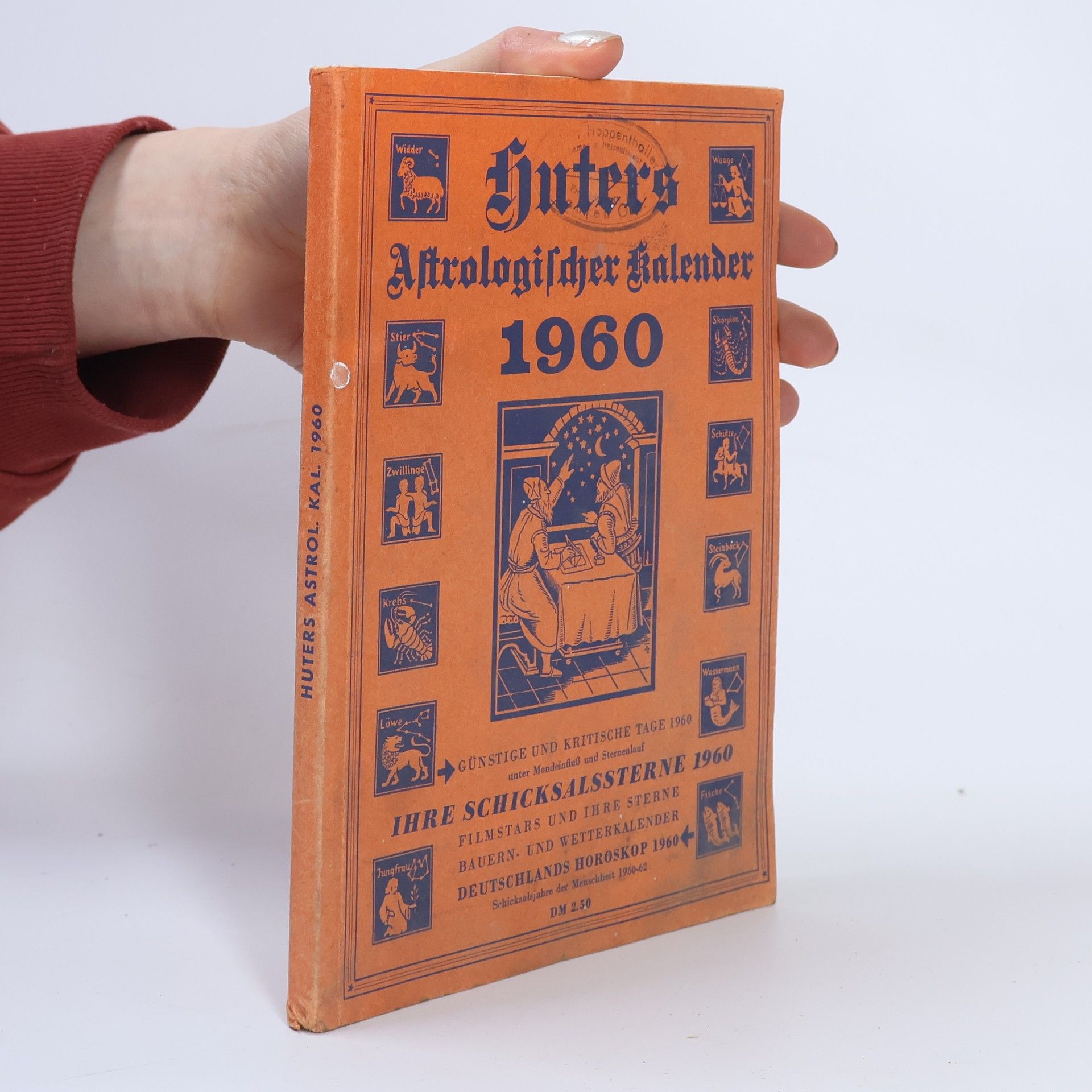 Kolektiv autorů Huters Astrologischer Kalender 1960