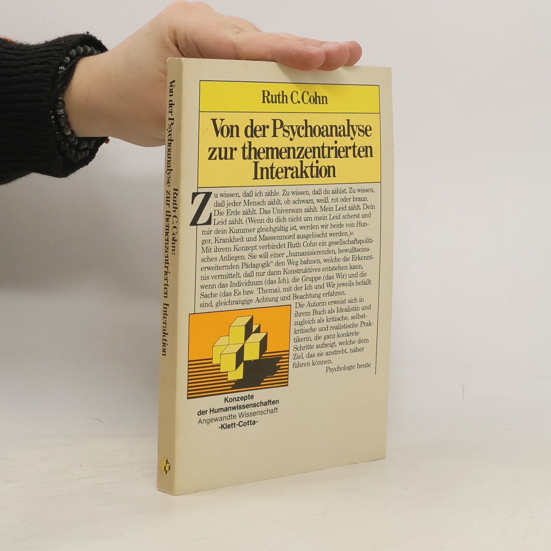Ruth Cohn Von der Psychoanalyse zur themenzentrierten Interaktion