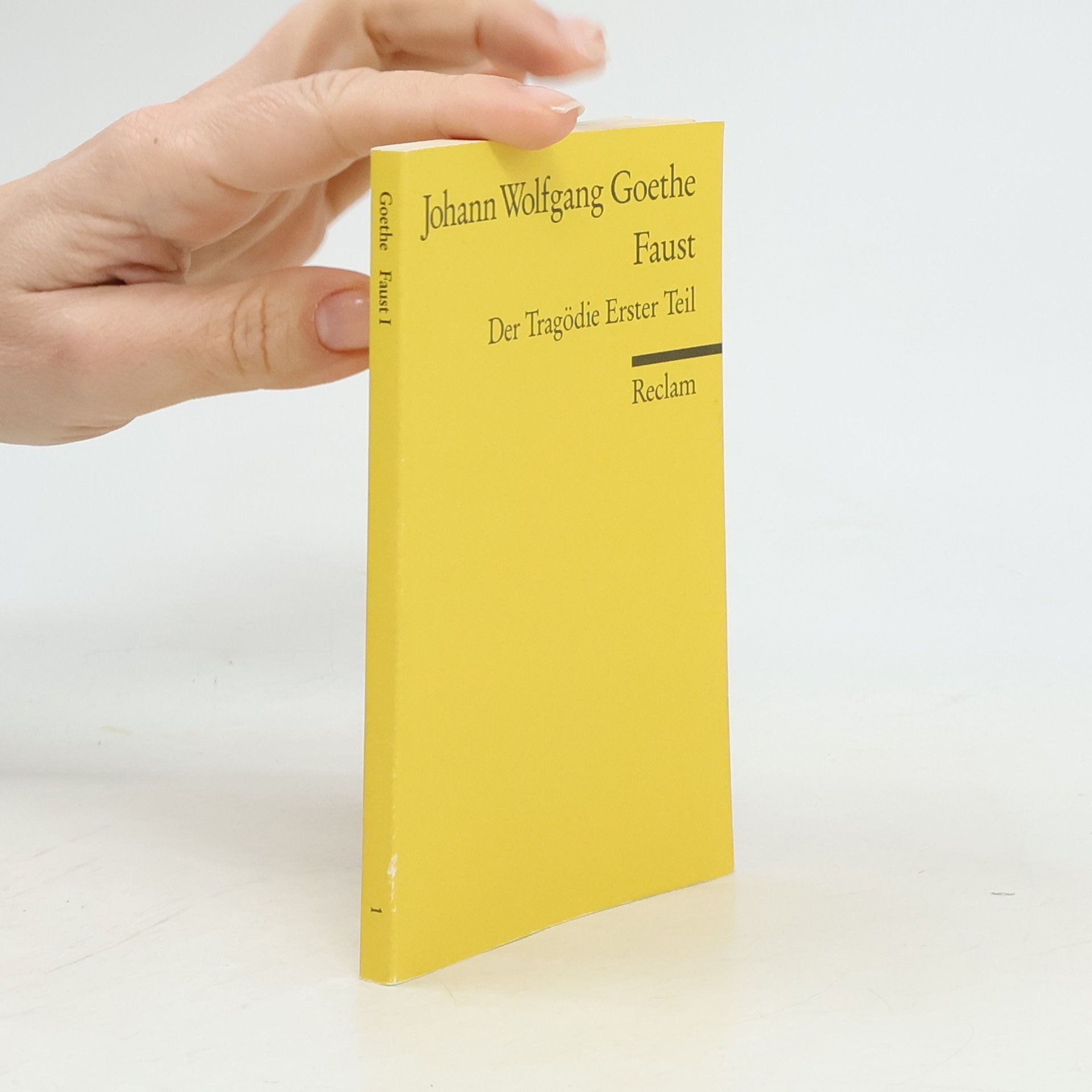 Faust : der Tragödie Erster teil