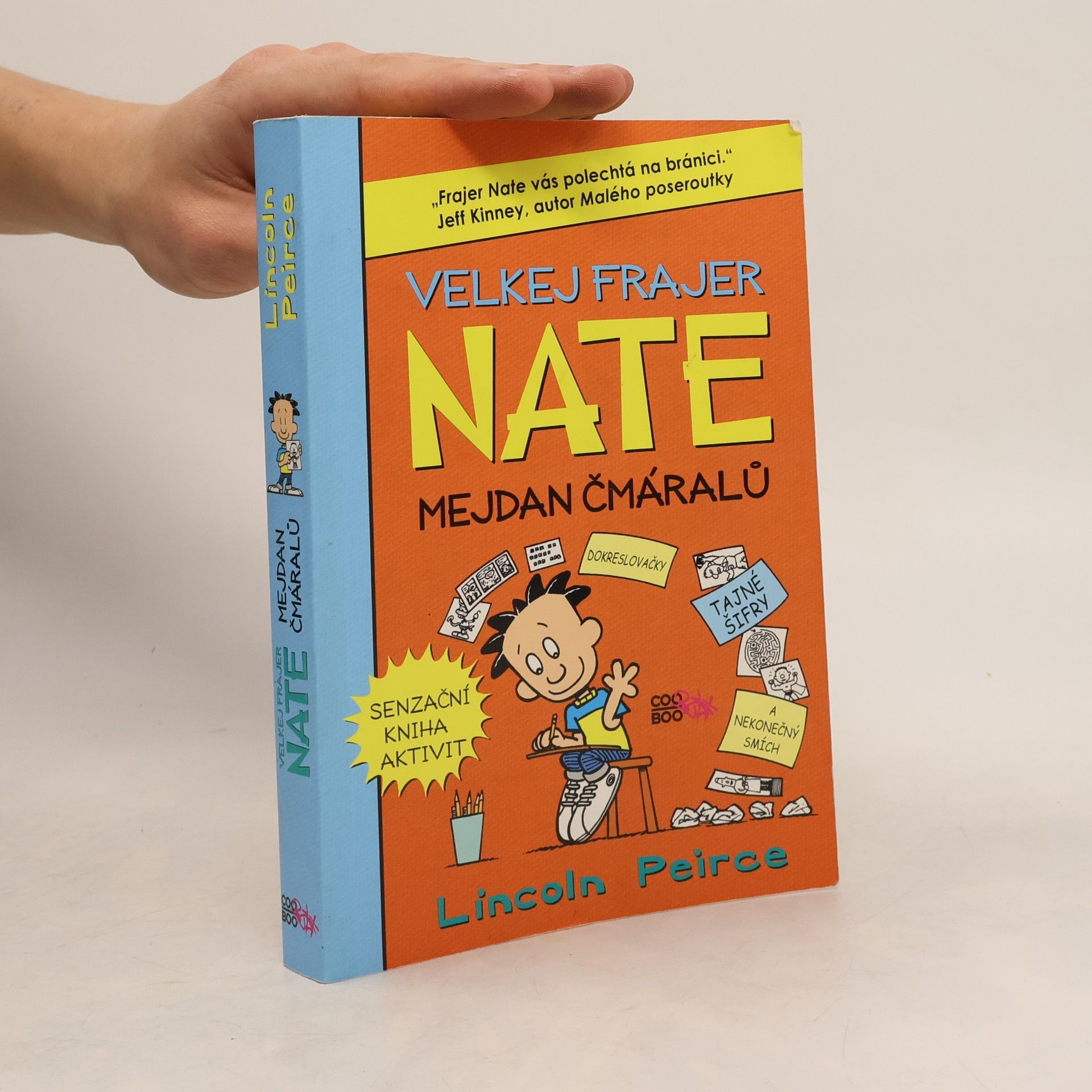 Velkej frajer Nate - mejdan čmáralů : směj se, kresli, veršuj, maluj