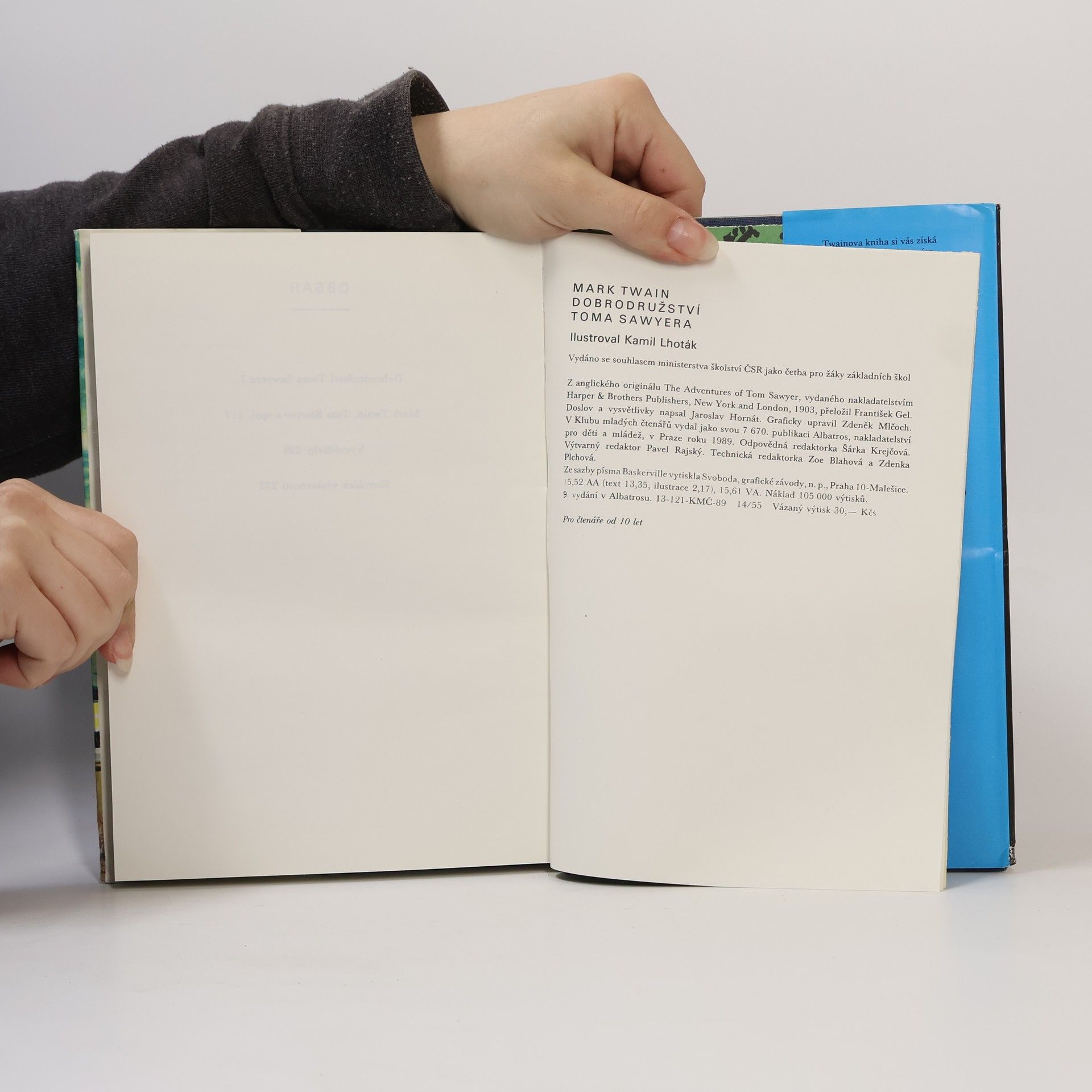 Mark Twain Dobrodružství Toma Sawyera
