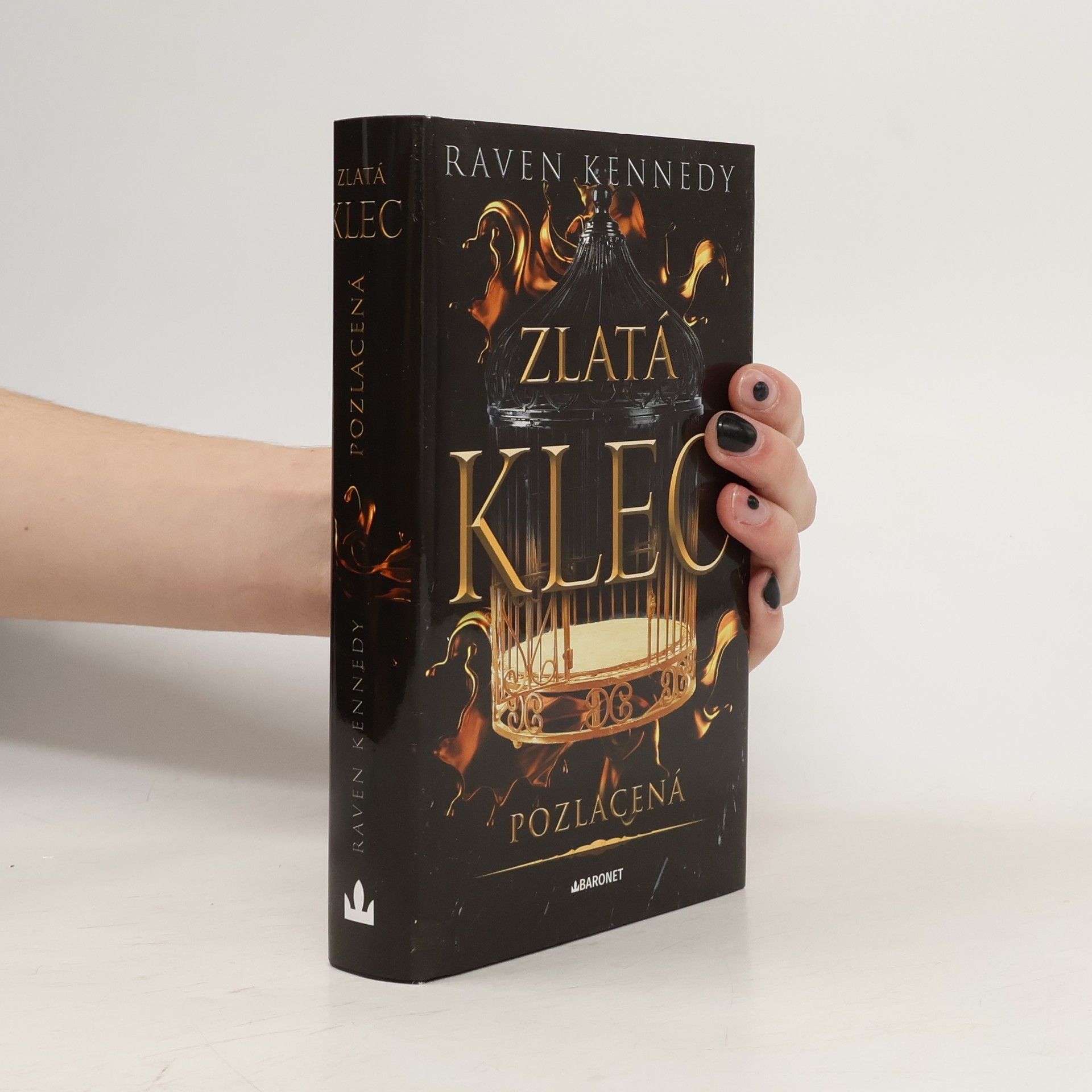 Zuzana Ľalíková Zlatá klec. Pozlacená