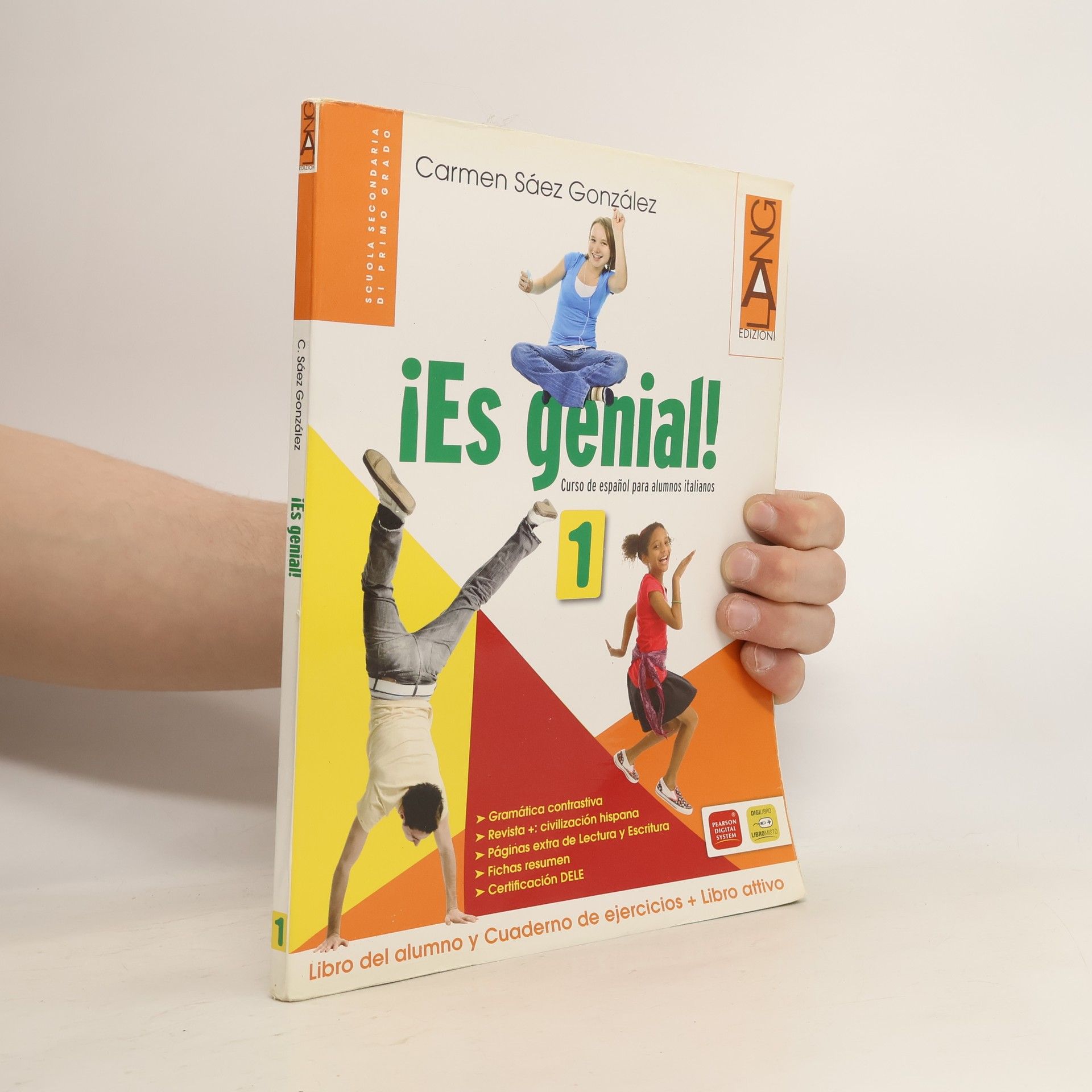 Carmen Sáez González  ¡Es genial! Curso de espaňol para alumnos italianos 1