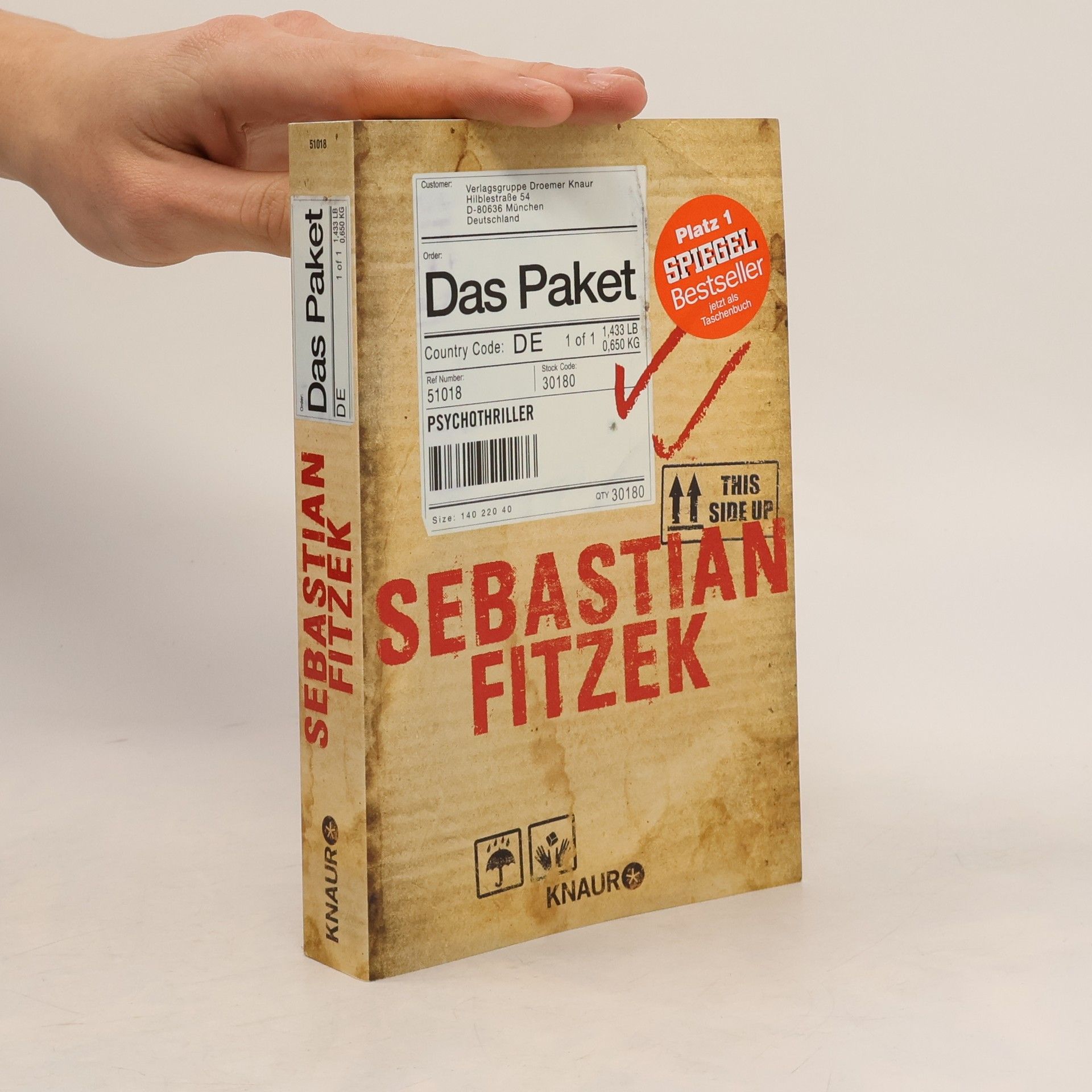 Sebastian Fitzek Das Paket