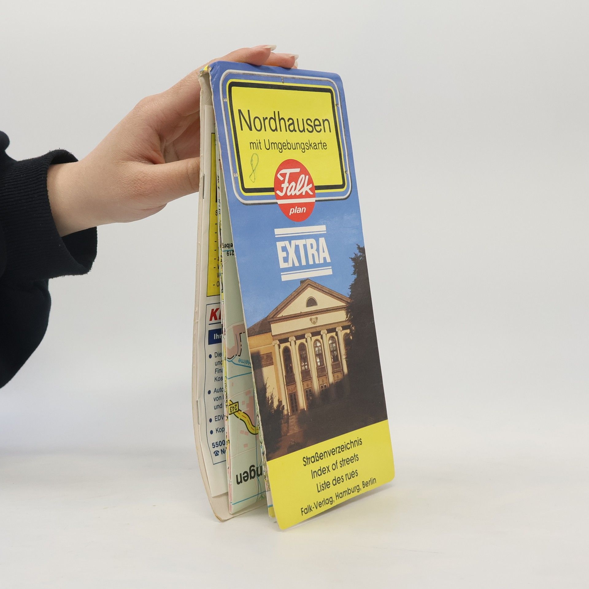 Autorenkollektiv Nordhausen mit Umgebungskarte